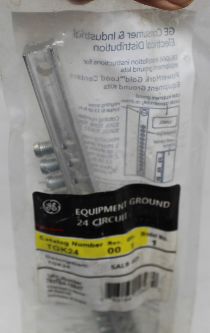 Brand New GE Industrial TGK24 24 Hole Load Center Ground Bar Kit
