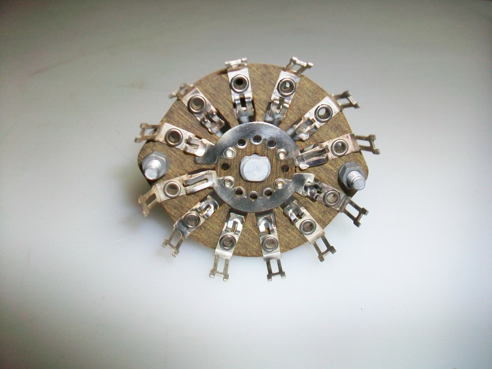 CENTRALAB CRL 1404 5 POSITION 2 POLE ROTARY SWITCH