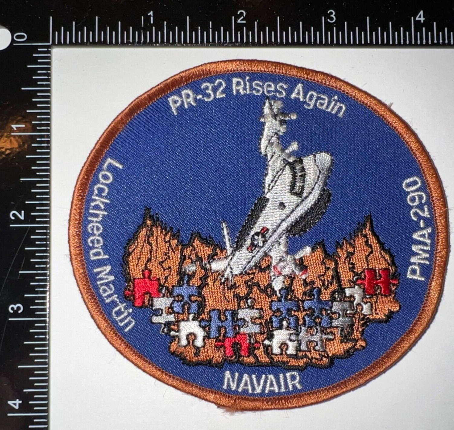 Cold War USN US Navy Lockheed Martin PMA-290 PR-32 Rises Again Patch