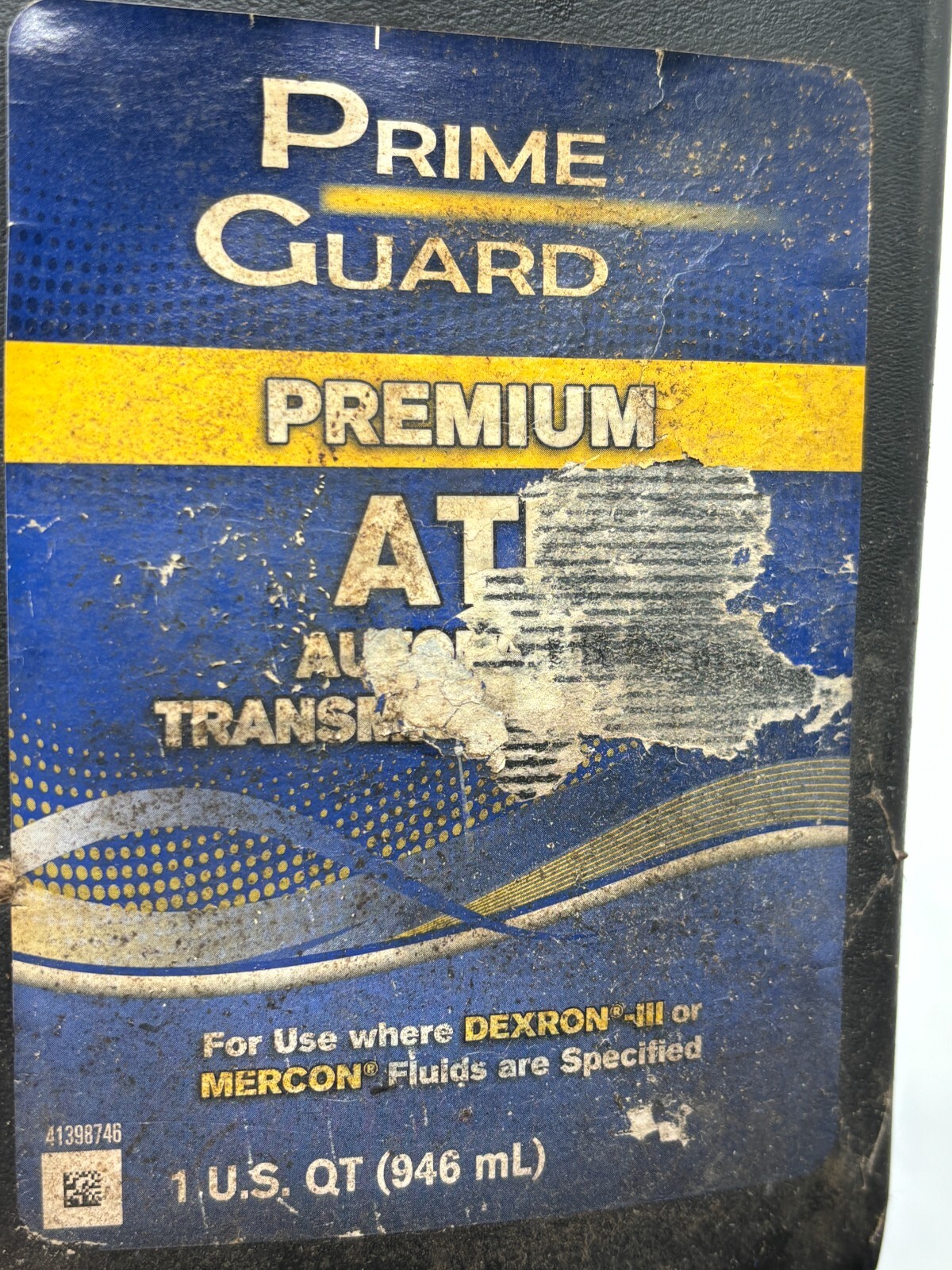 Prime Guard Premium Automatic Transmission Fluid ATF - 1 US Quart - 41398746 ✅