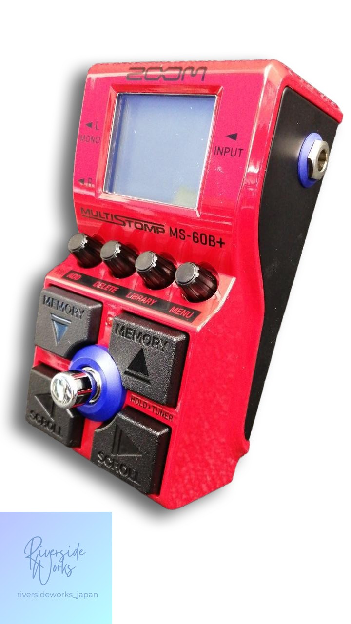 ZOOM MS-60B+ Multi-Effects Pedal Bass Guitar JP