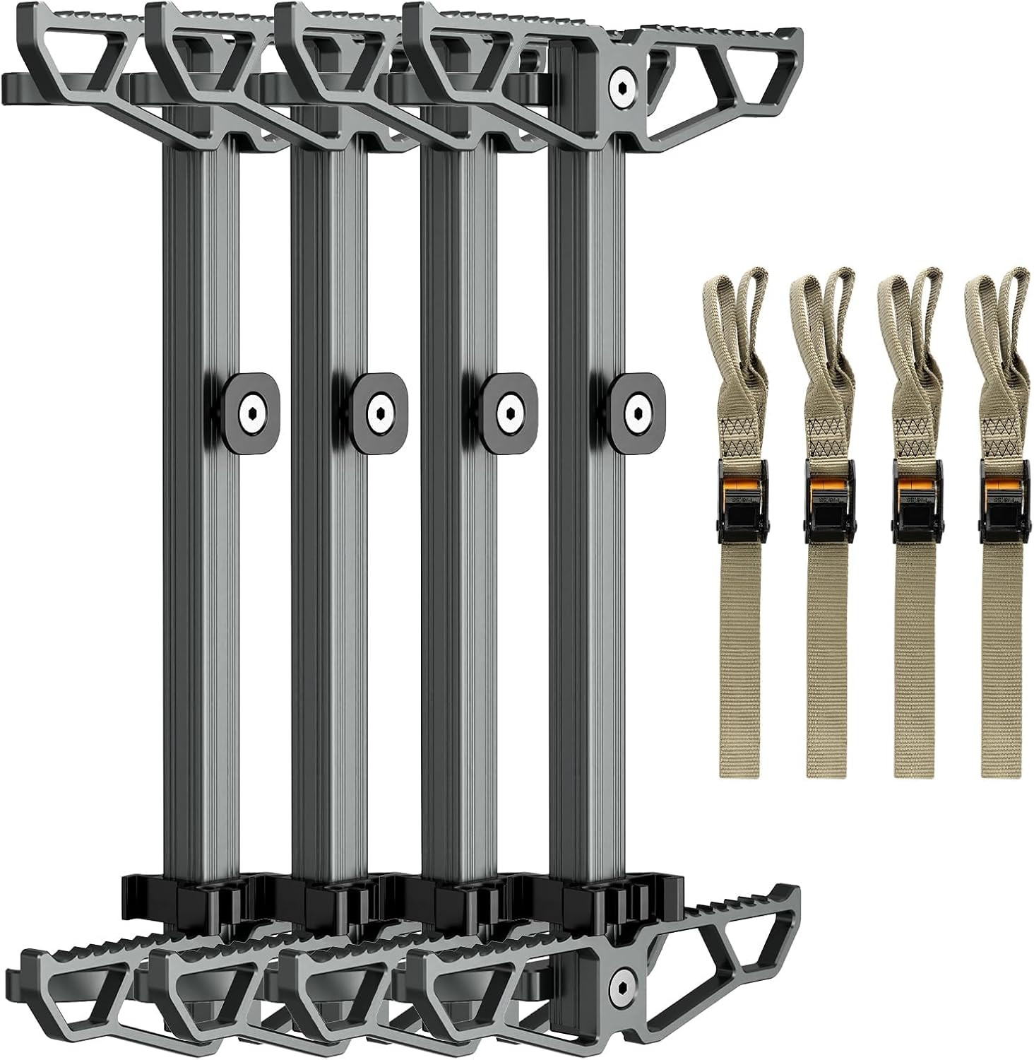 Climbing Sticks,Aluminum Non-Slip Hunting Climbing Steps,Lightweight Tree Climbi