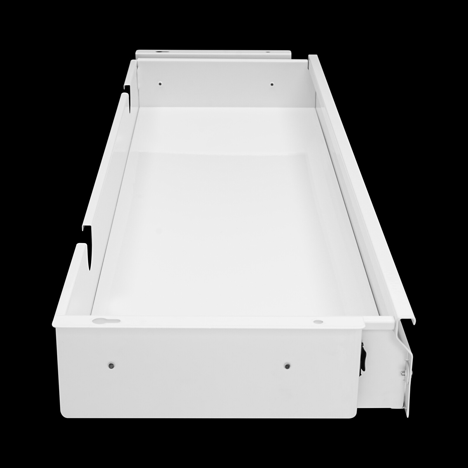 Under Desk Mounted Sliding Pull-out Drawer for Sit Stand Workstation