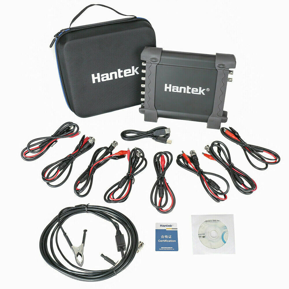 1008C USB Auto Scope/DAQ/8CH Generator vehicle test currect clamp Oscilloscope