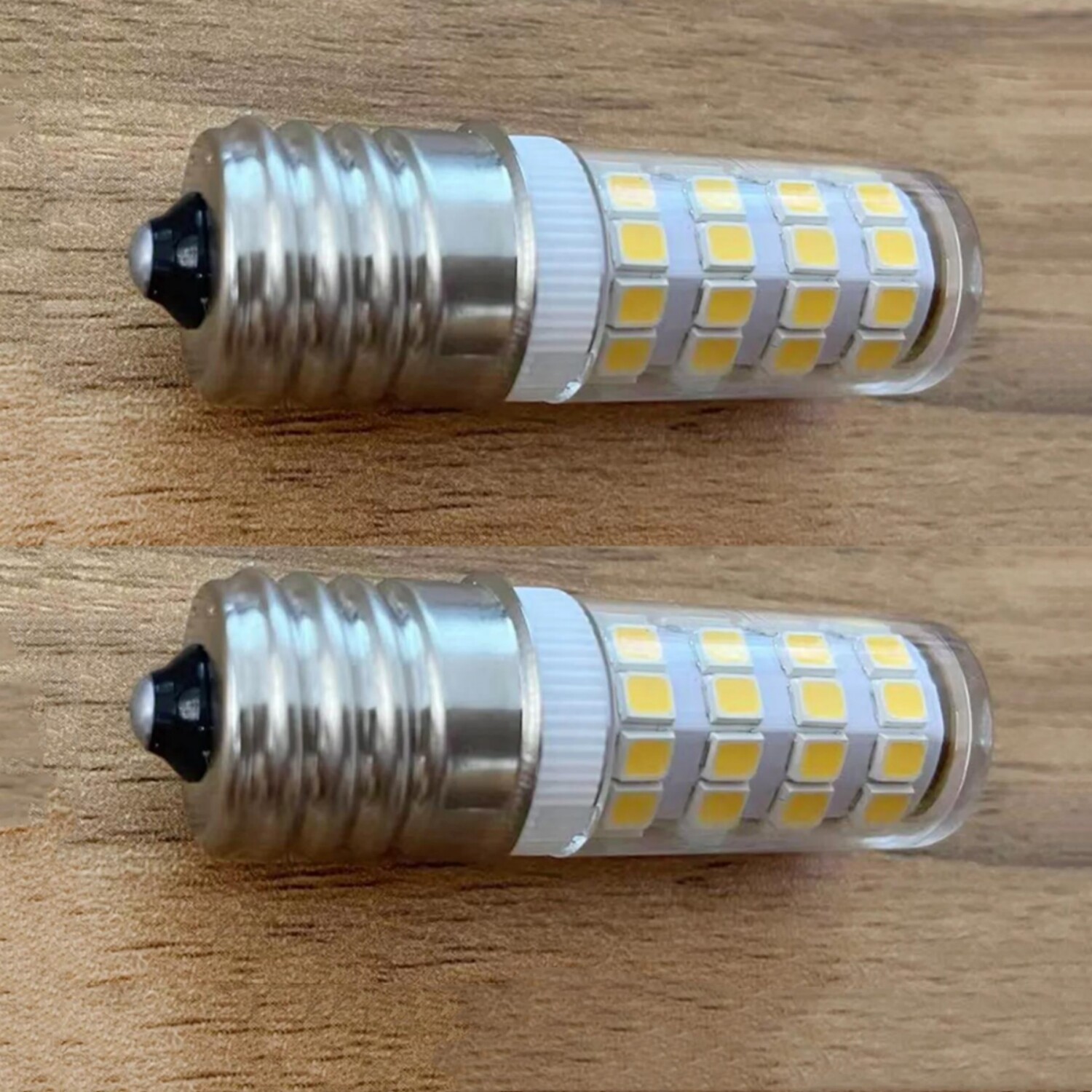 2Pcs LED Freezer Light Bulb 3W Replacement For KEI D28X Kel 2816X Refrigerator