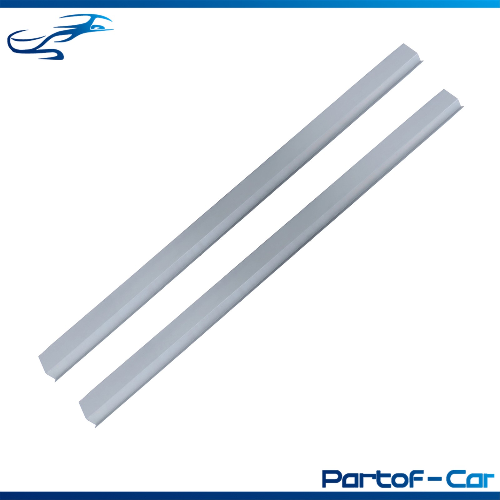 For Chevy Silverado GMC Sierra 4 Door Crew Cab 2014 2015 2016 Rocker Panel Pair