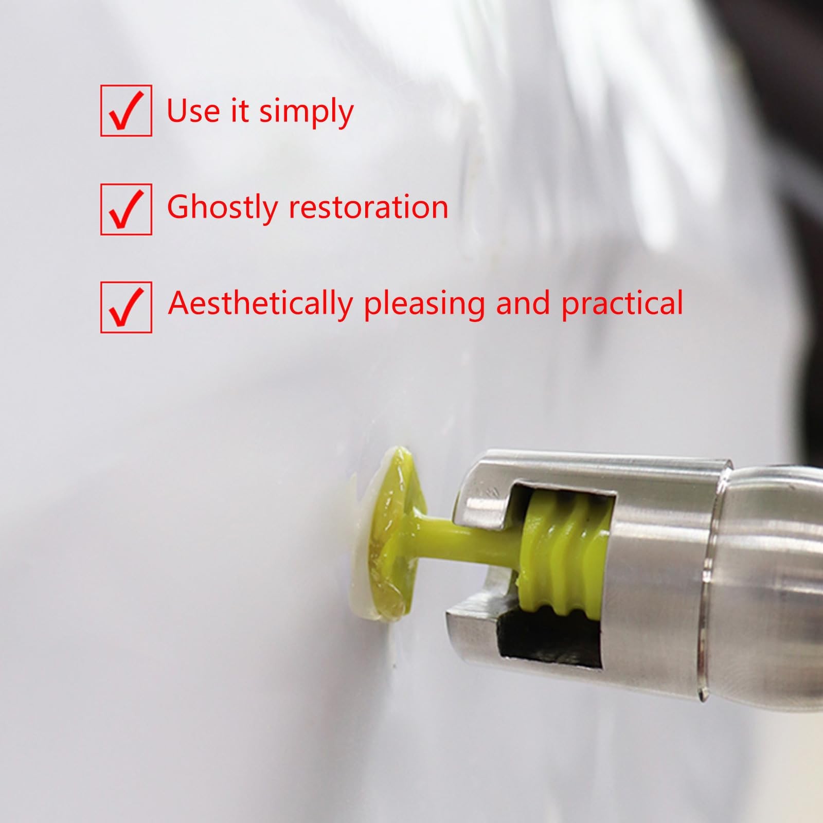 ZUXOCY 10Pcs Dents Removal Pulling Puller Remover 7/9/11/13mm 11 mm