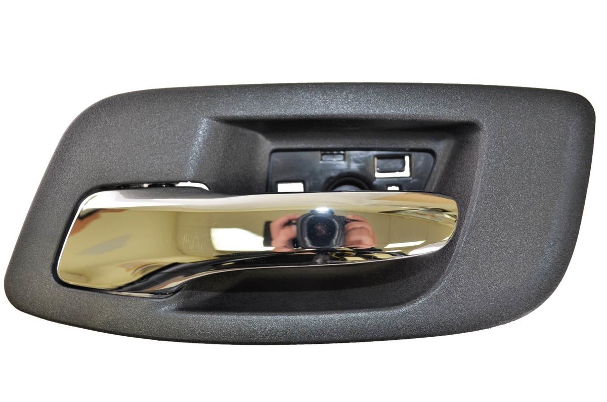 fits 2011 to 2017 Dodge Charger Interior Door Handle Front Left Chrome Black