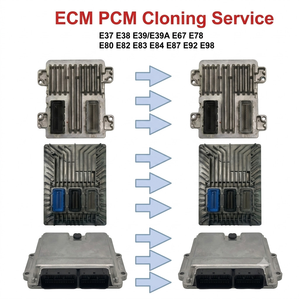 GM ECM Cloning Service Plug & Play  E37 E38 E39 E67 E78 E80 E82 E83 E84 E87 E92