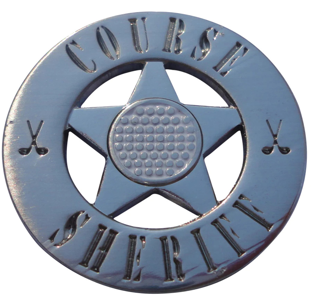 Course Sheriff Ball Marker
