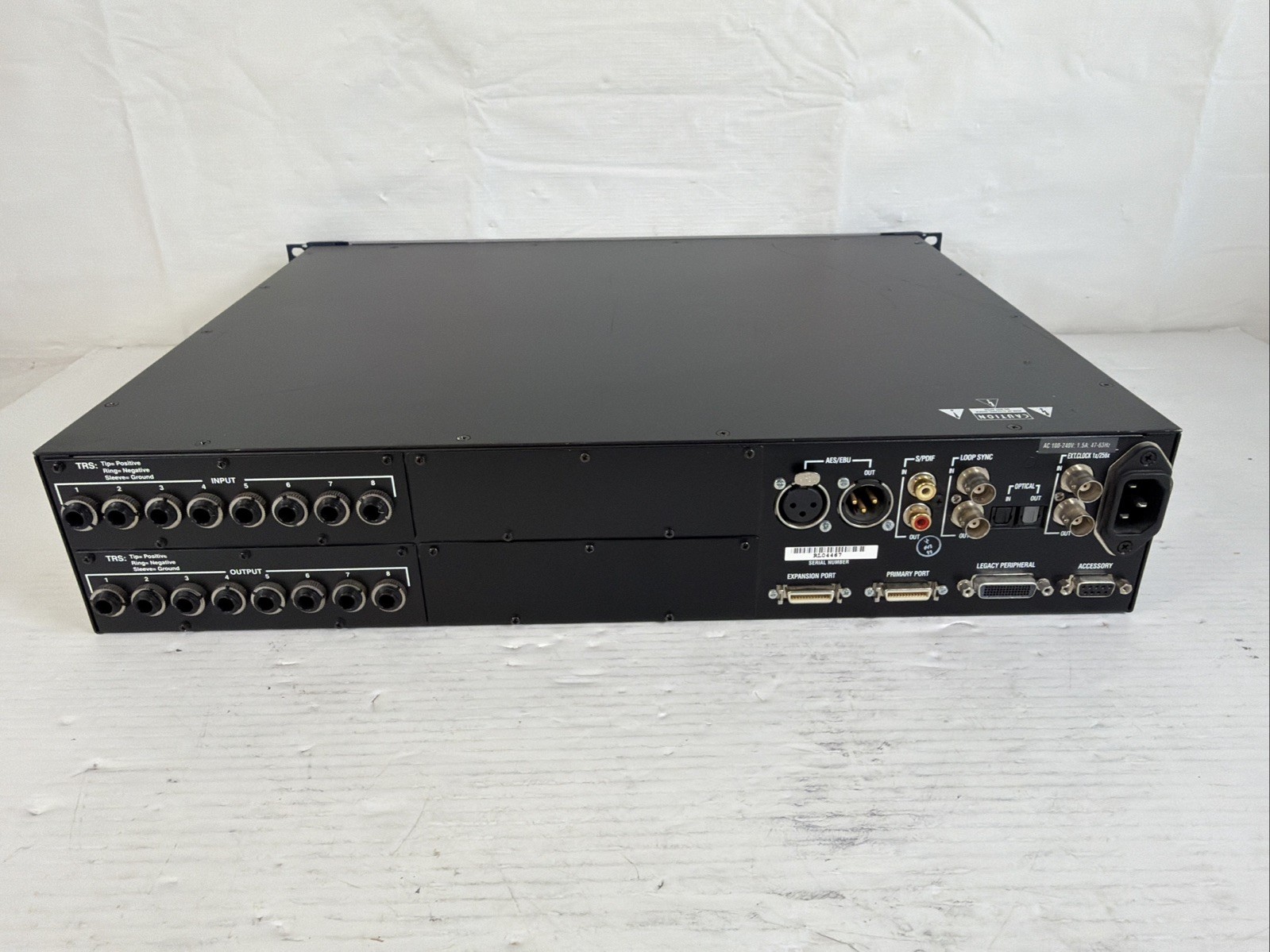 Digidesign 96 I/O HD Digital Audio Converter - Working - Missing Button