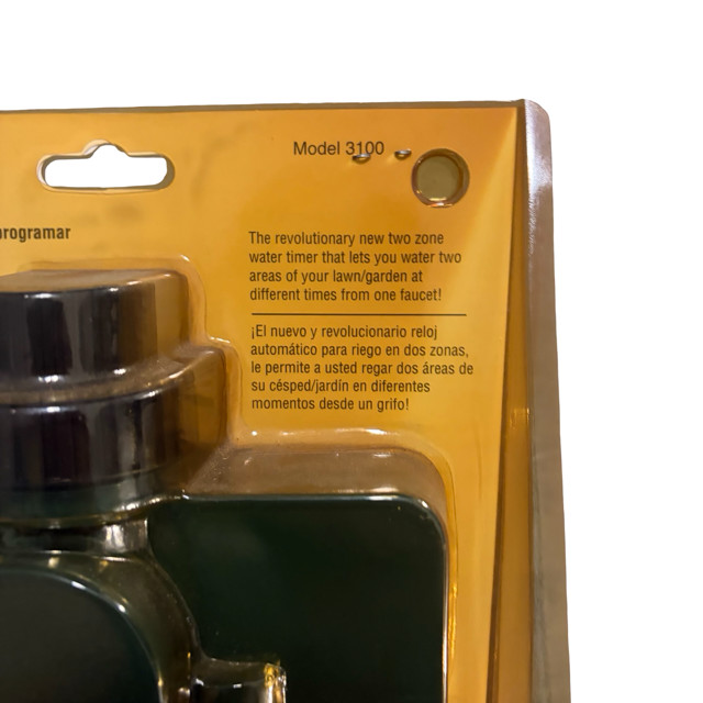 NIB Melnor Two Zone Aqua Timer Automatic Yard Water Timer Model 3100V