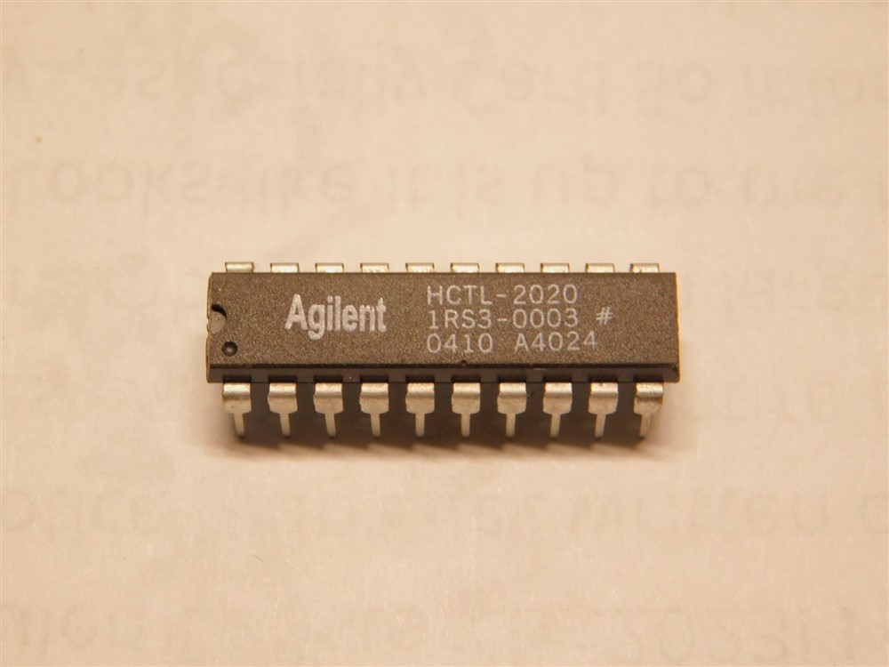 Agilent HCTL-2020 Quadrature Decoder / Counter Interface IC 20-PDIP Package