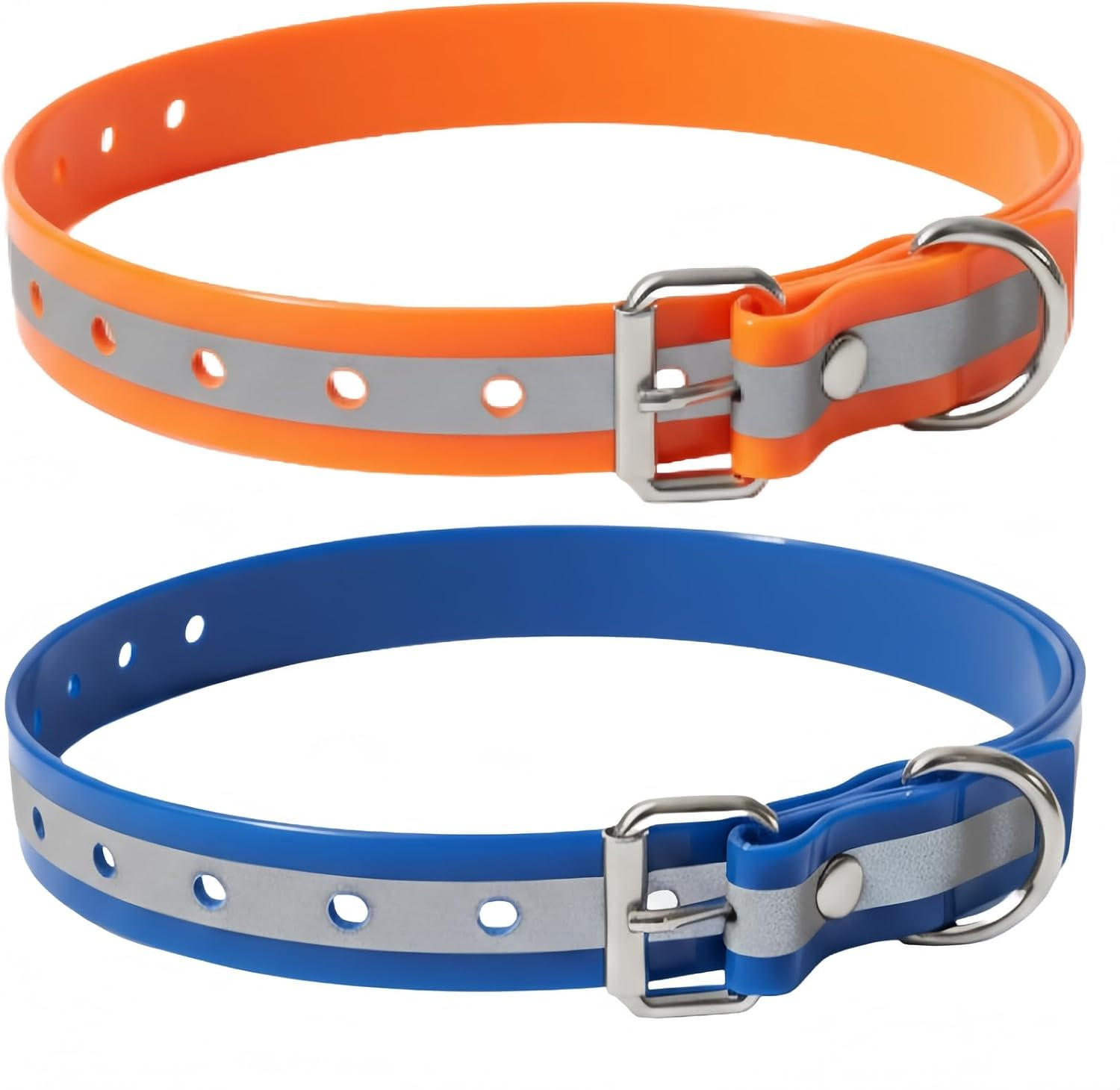 Dog Collar Strap for Most of Electronic Training Shock Collar Receivers-Adjustab
