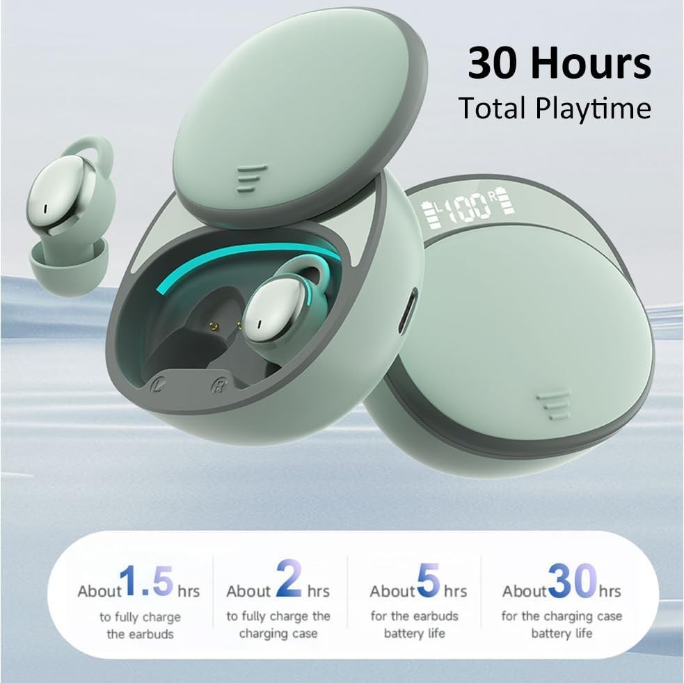 Mini Pro LX-410 Noise Cancelling Sleep Wireless Earbuds