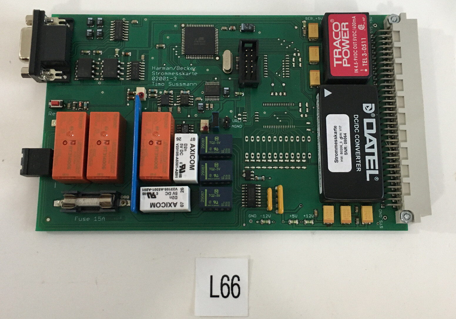 Harman Becker Strommesskarte 02001-3 B0206_3 PCB Card /Board + *Warranty*