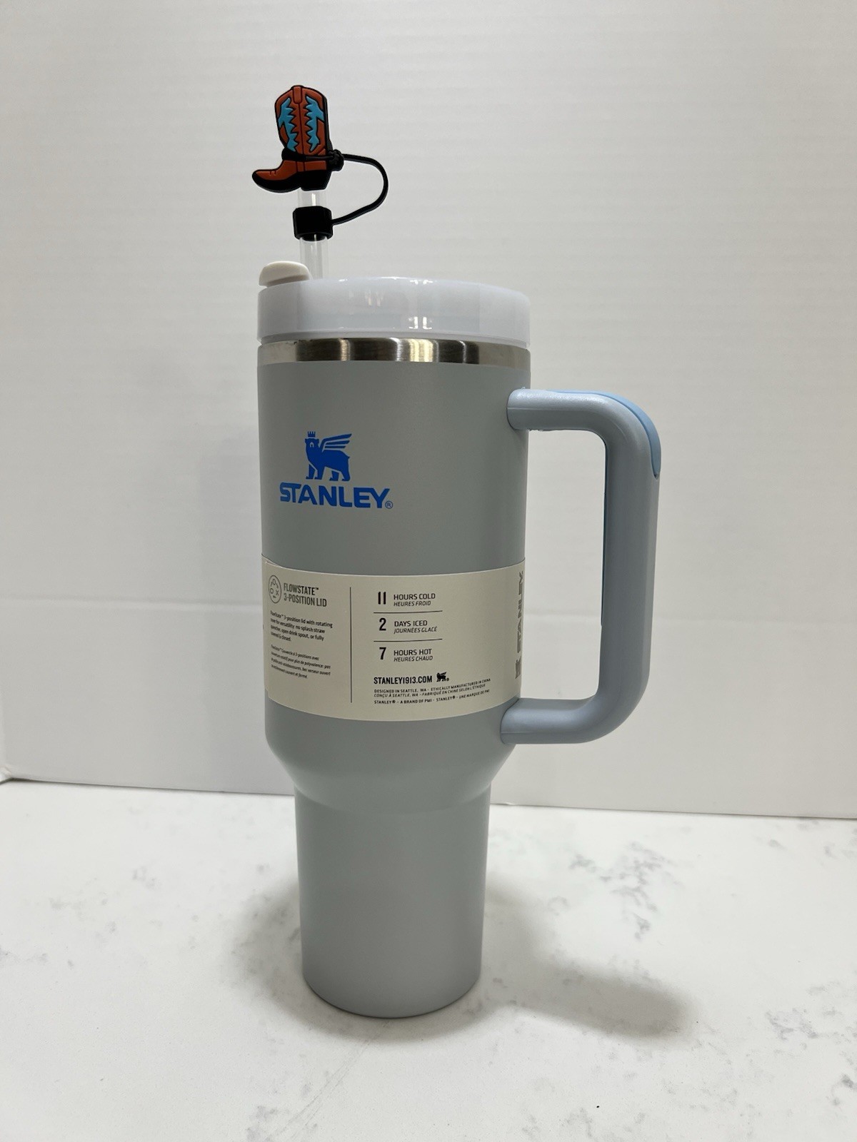 Stanley 40oz Flowstate Quencher H2.0 Tumbler Blue
