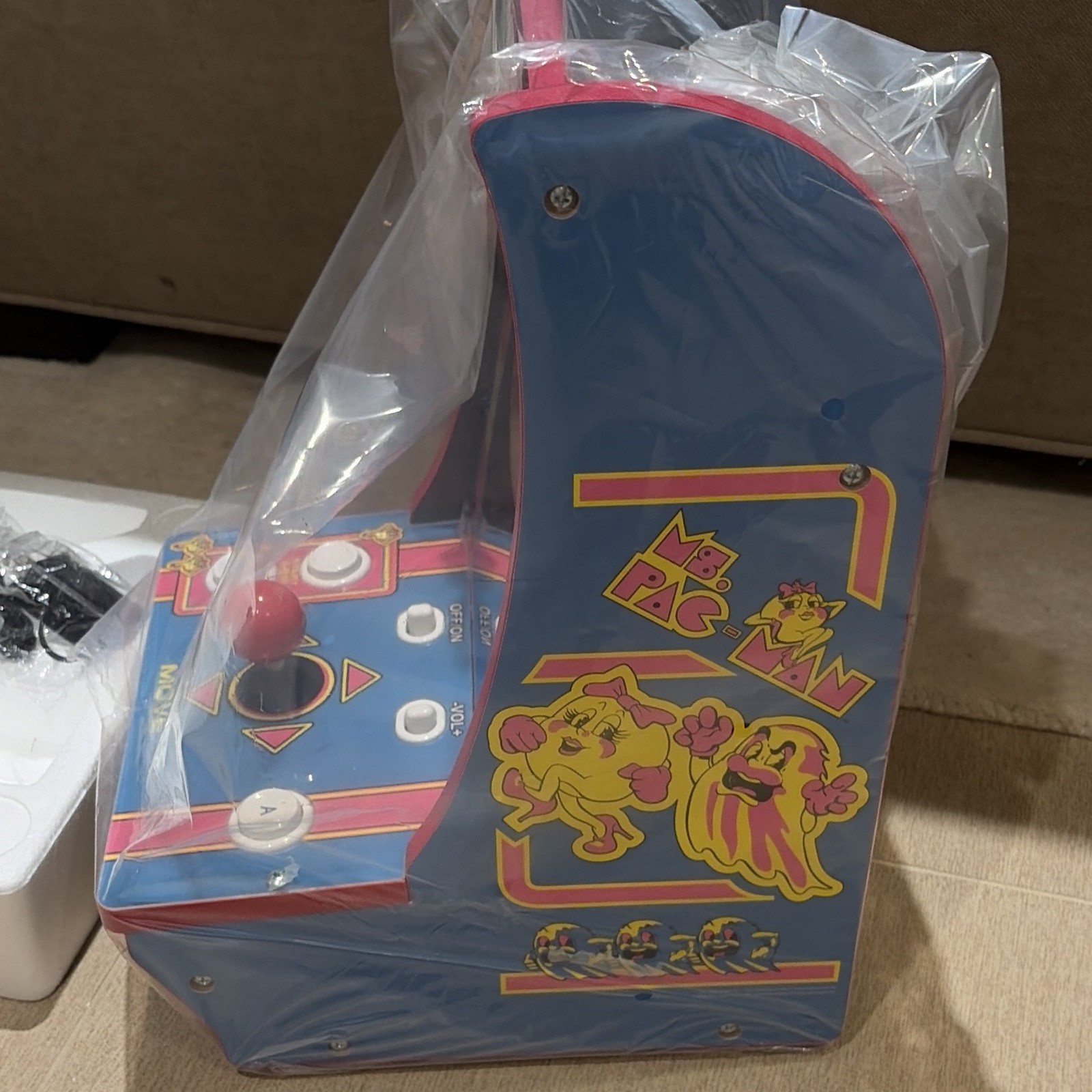 Arcade1Up Ms. Pac-Man Counter-Cade Tabletop Video Arcade Machine (2020)