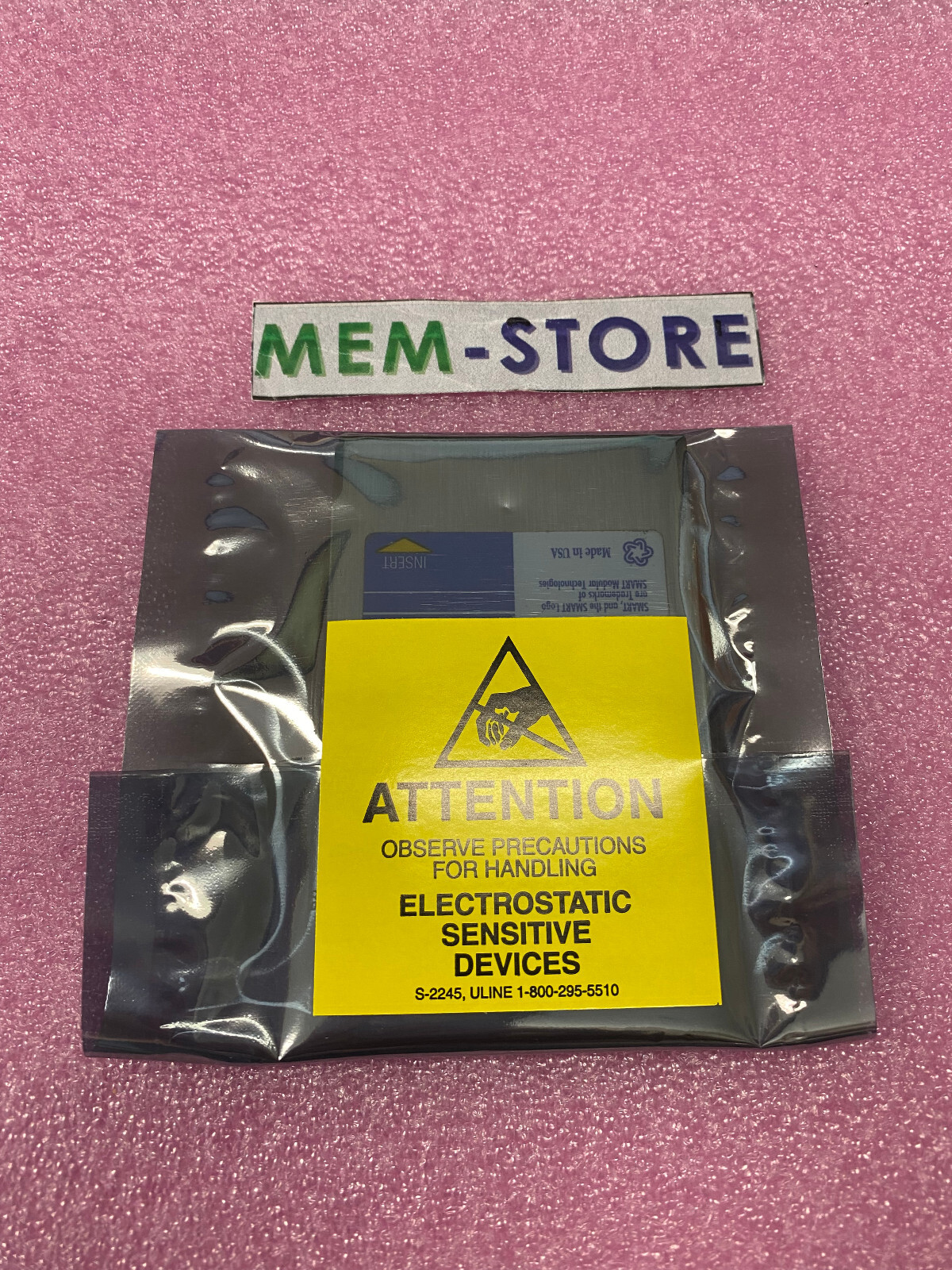 AMD D series 8MB 5V Linear Flash Card PCMCIA with 16Mb AMD Flash IC 2k Attribute