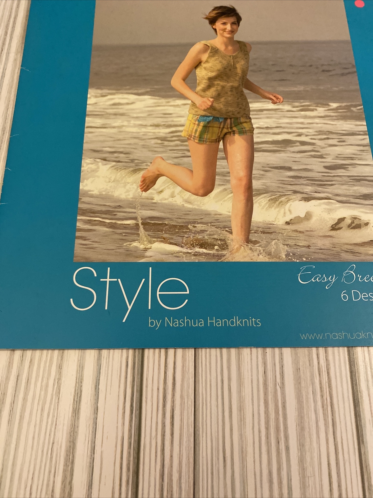 Nashua Knitting Pattern Book Style Easy Breezy 6 Designs
