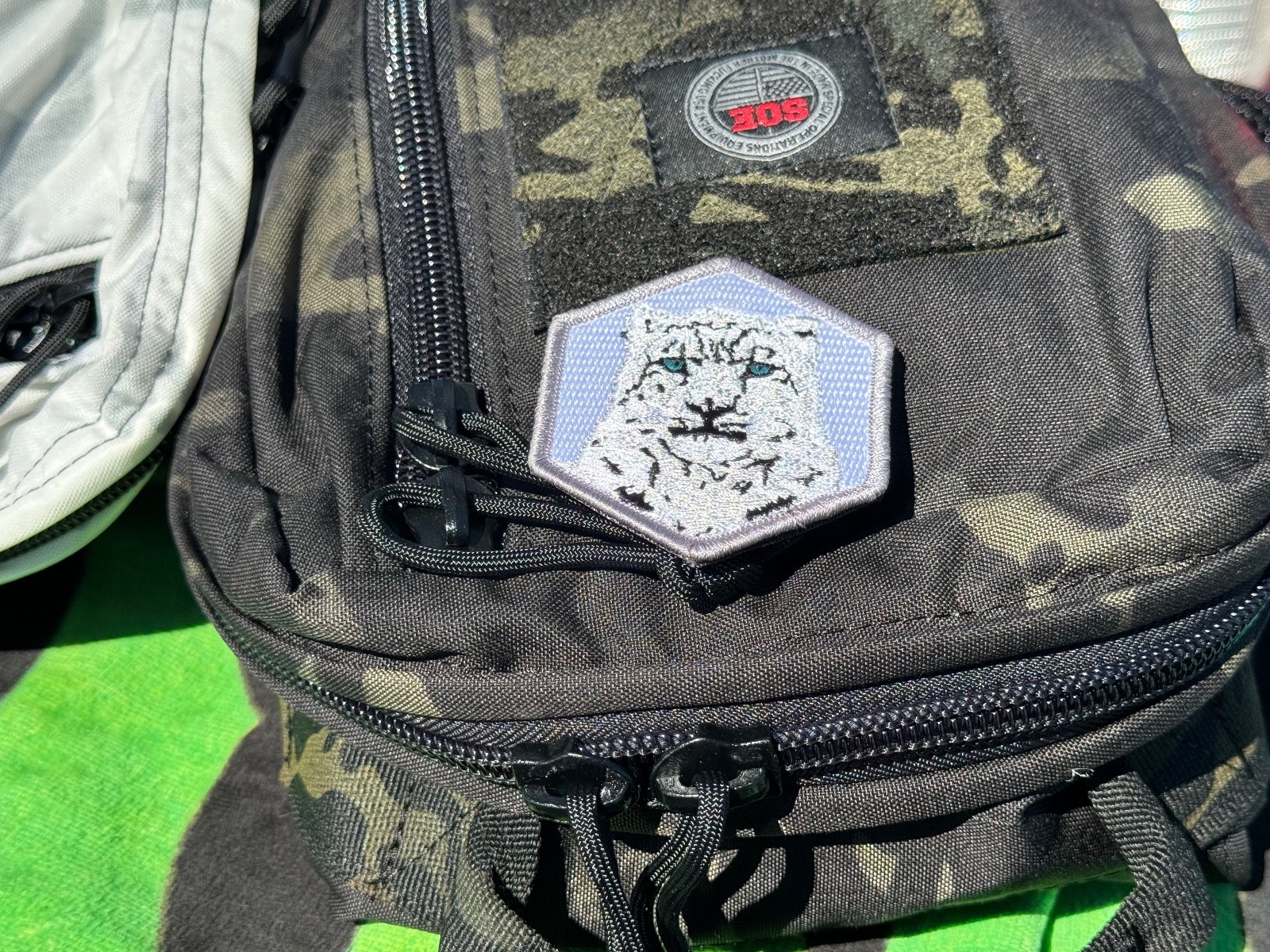 PROMETHEUS DESIGN WERX PDW SNOW LEOPARD L.E. PATCH SOE TAD GEAR STRIDER ITS 5.11