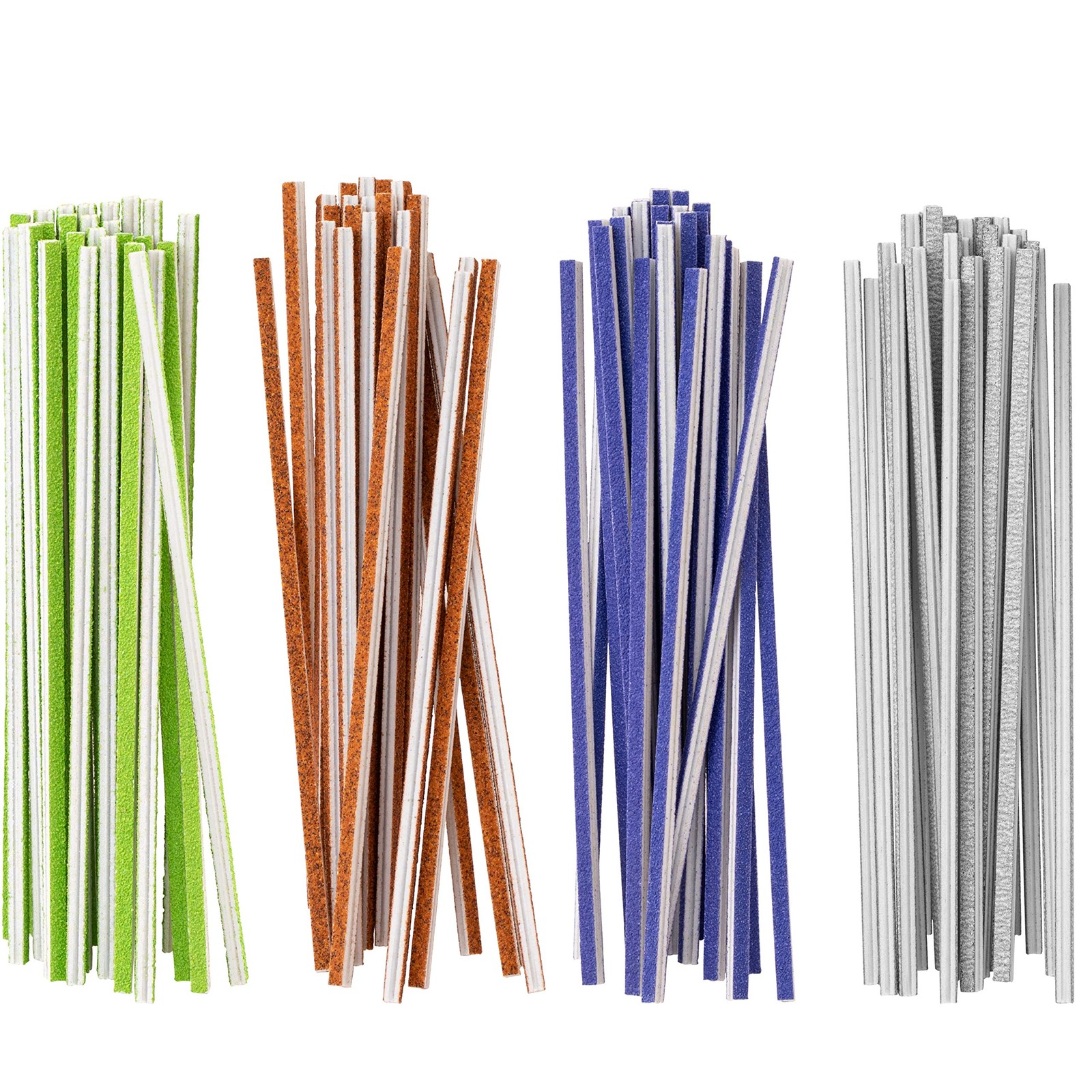 Sanding Sticks Assortment, Flexible Sanding Twigs – 100pc Coarse Grit Set (80...