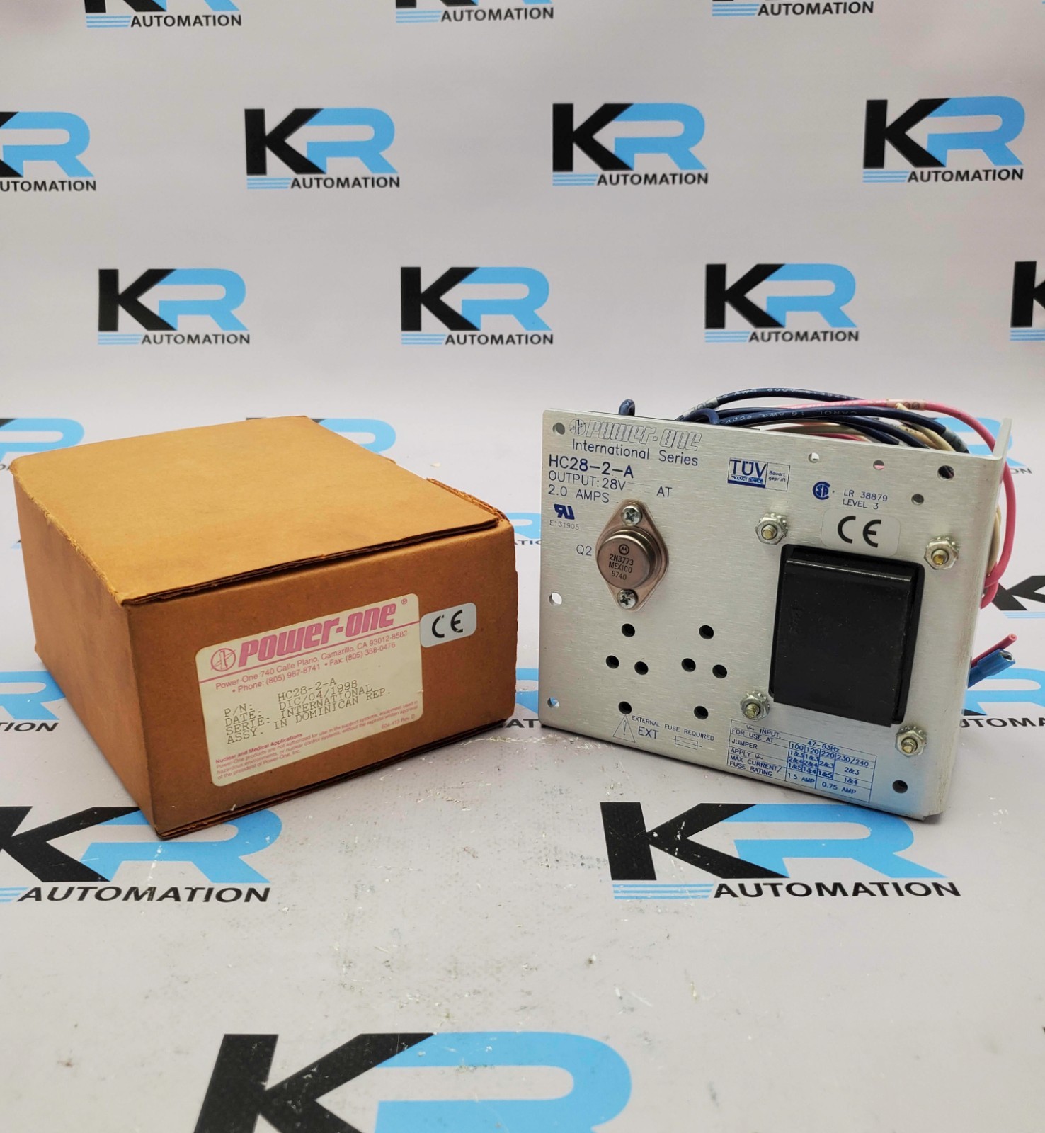 Power-One HC28-2-A International Series Power Supply Unit 28V 2A