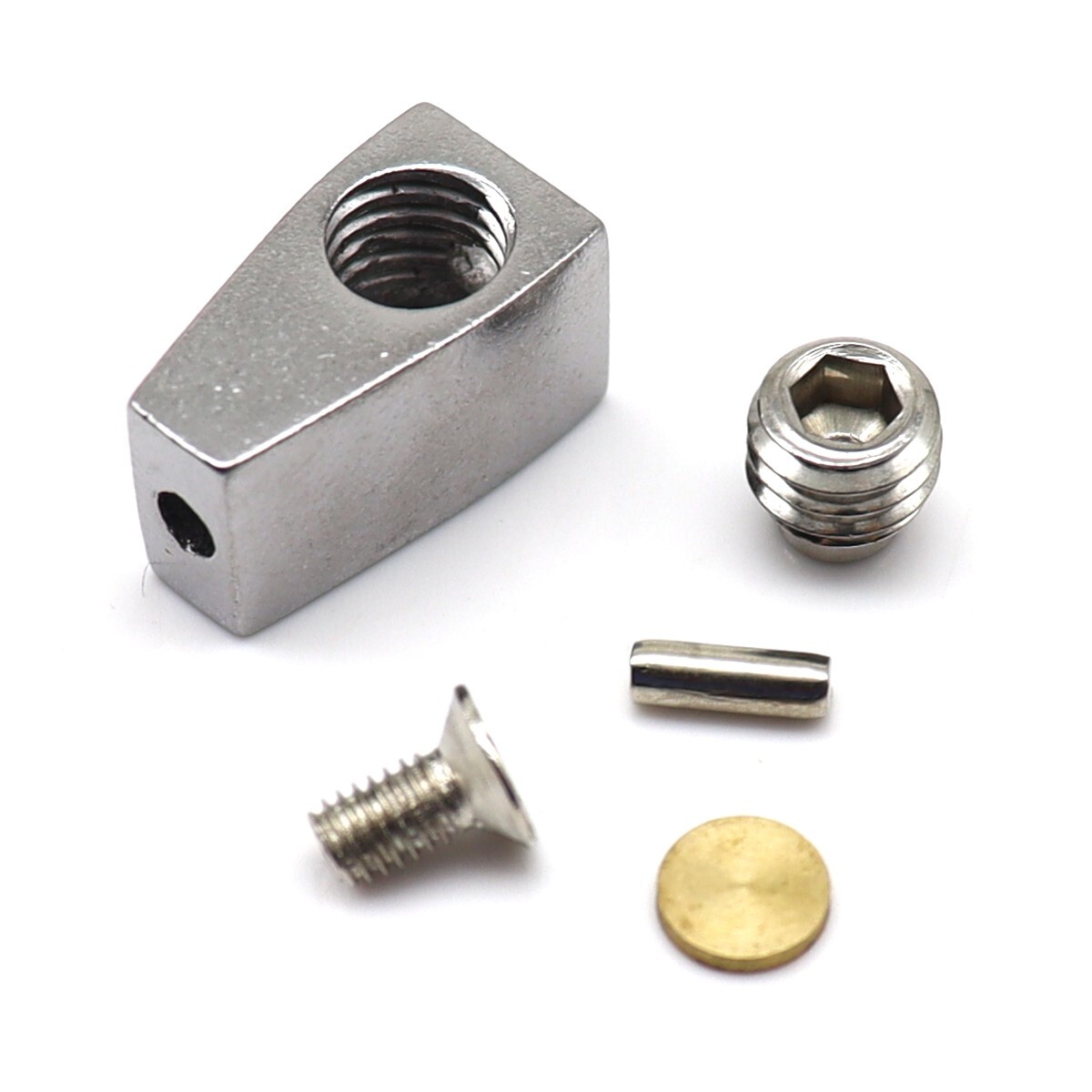 6 String Headless Electric Guitar Nuts Single String Nuts Split Type Nuts Silver