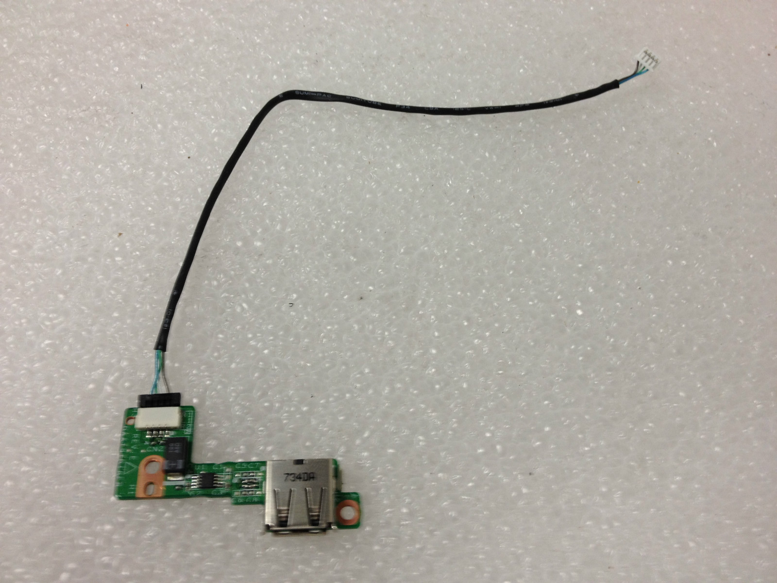 HP Pavilion DV9000 USB Port Board w/ Cable 36AT9UB0006 DAAT9TB18E8 DD0AT9THB00