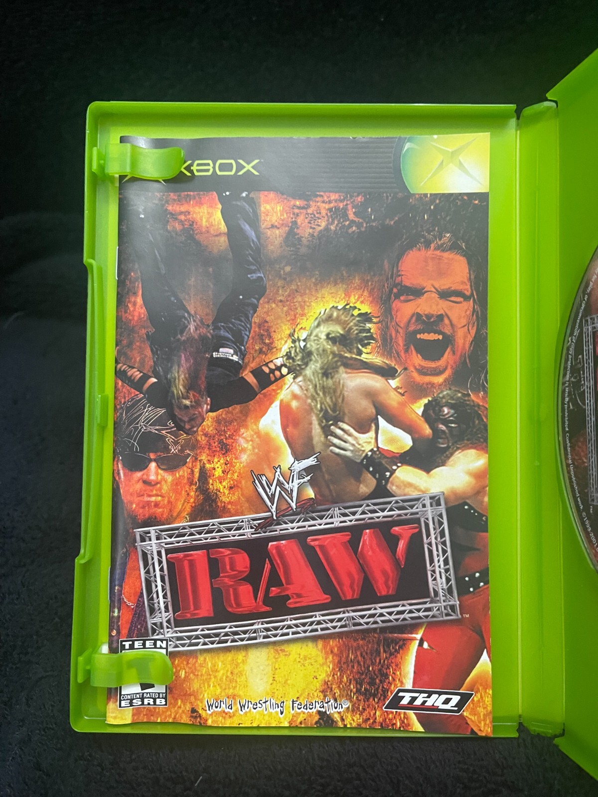 Xbox WWF Raw Game 2002