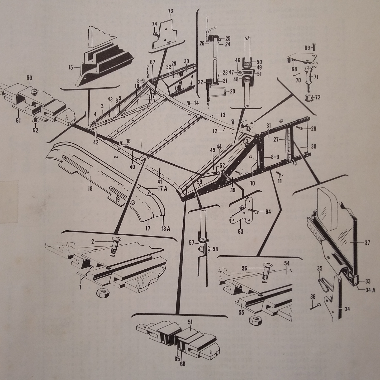 1962 Beechcraft Super 18, E18S, 9700, G18S & H18 Parts Manual