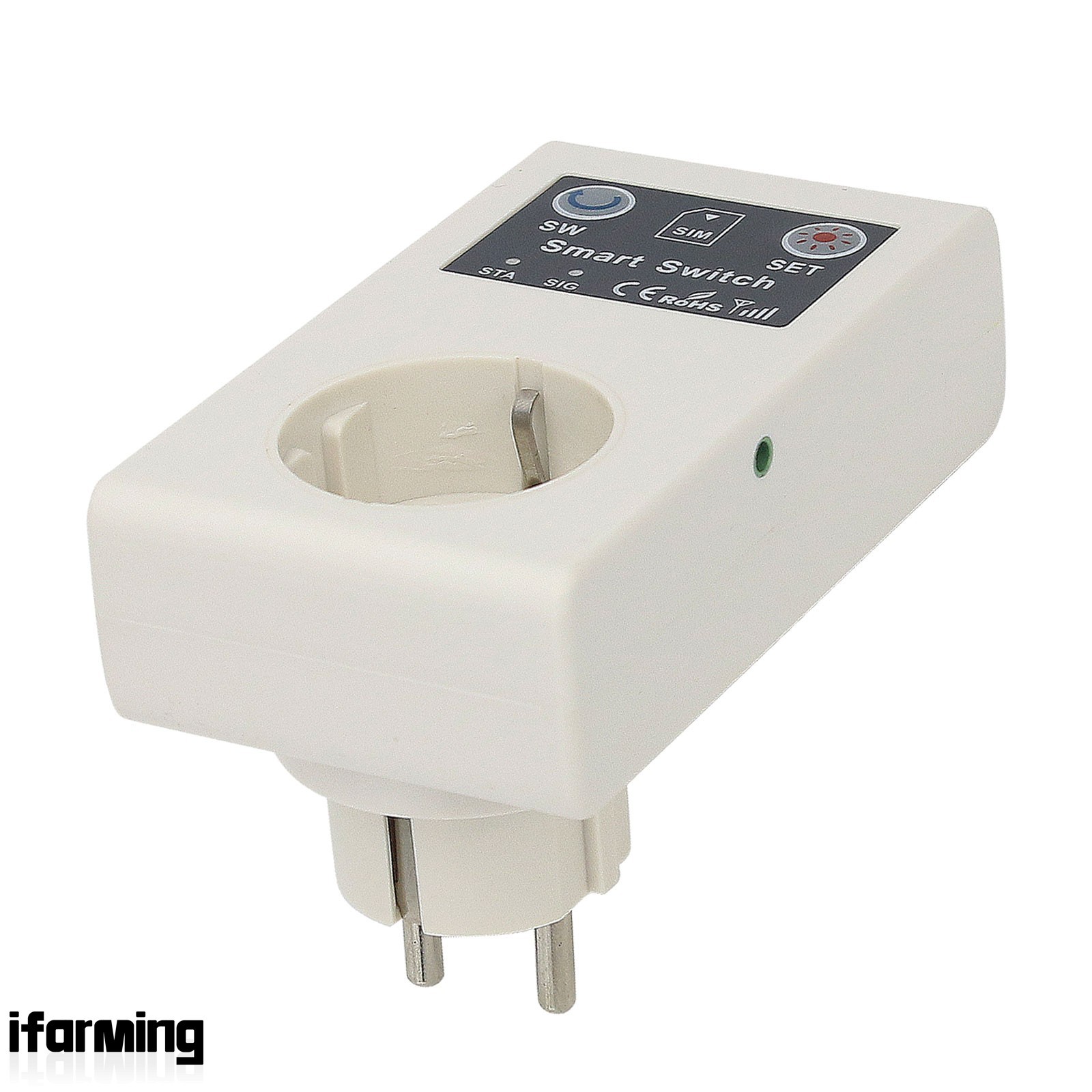SC1-GSM GSM Smart Switch Socket Cellphone Remote Control German Standard 16A IF