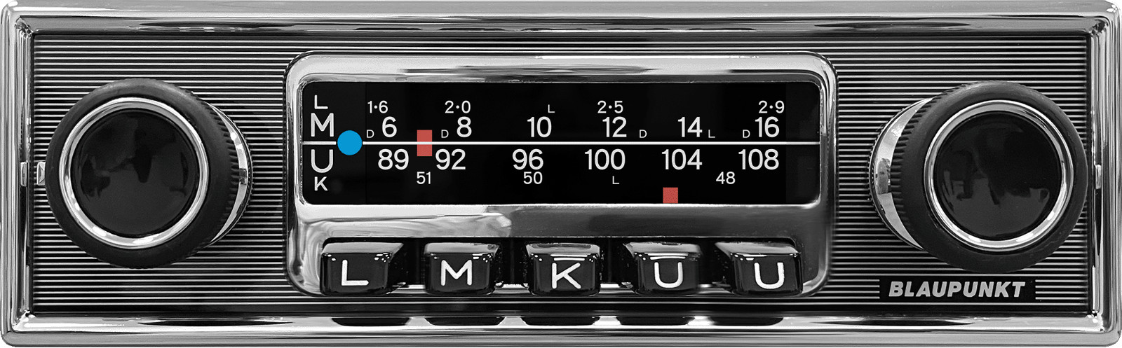 Blaupunkt Frankfurt Stereo MB Retro 70's Bluetooth 3″ Digital Display DAB FM USB