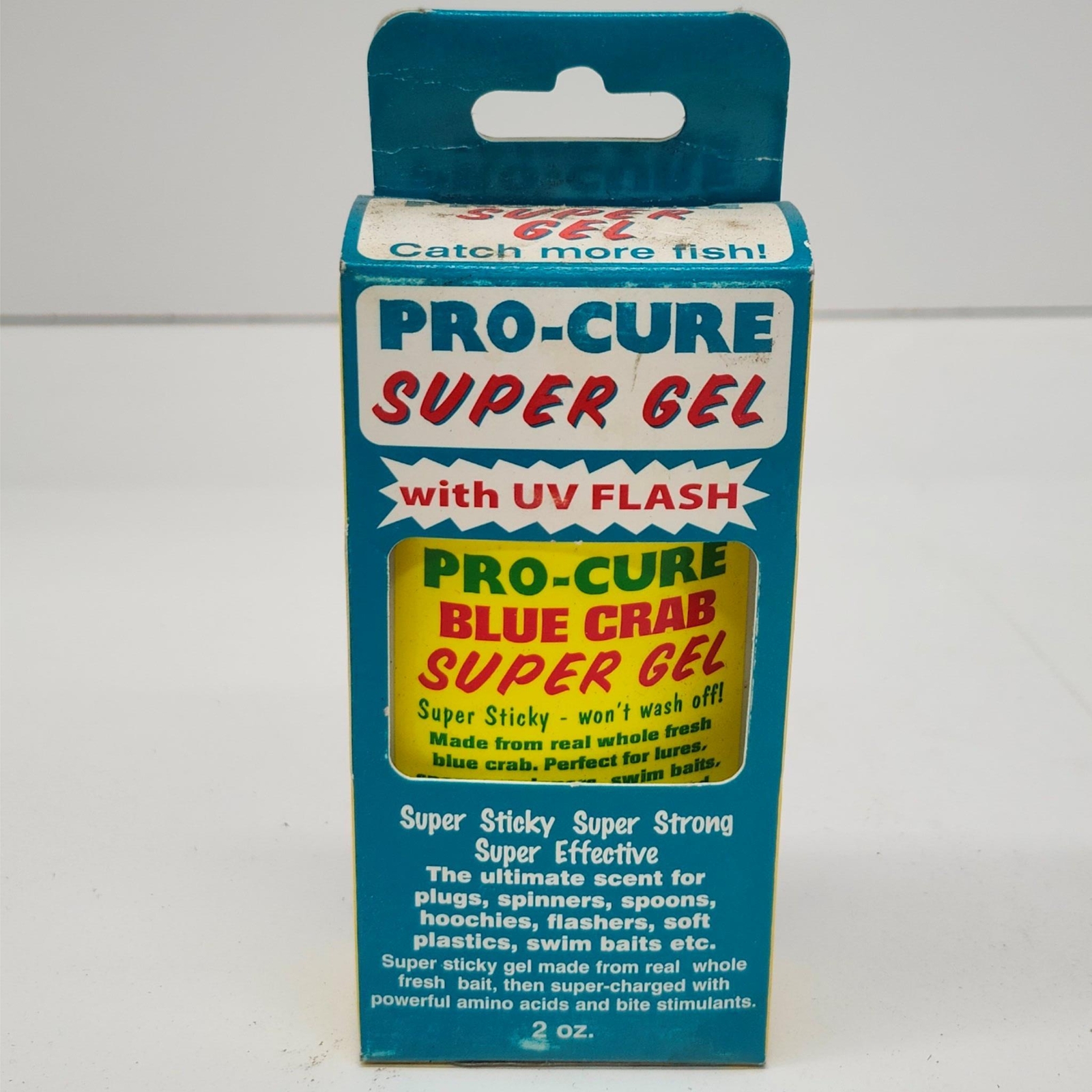 Pro-Cure Super Gel Blue Crab 2 oz Bottle UV Flash