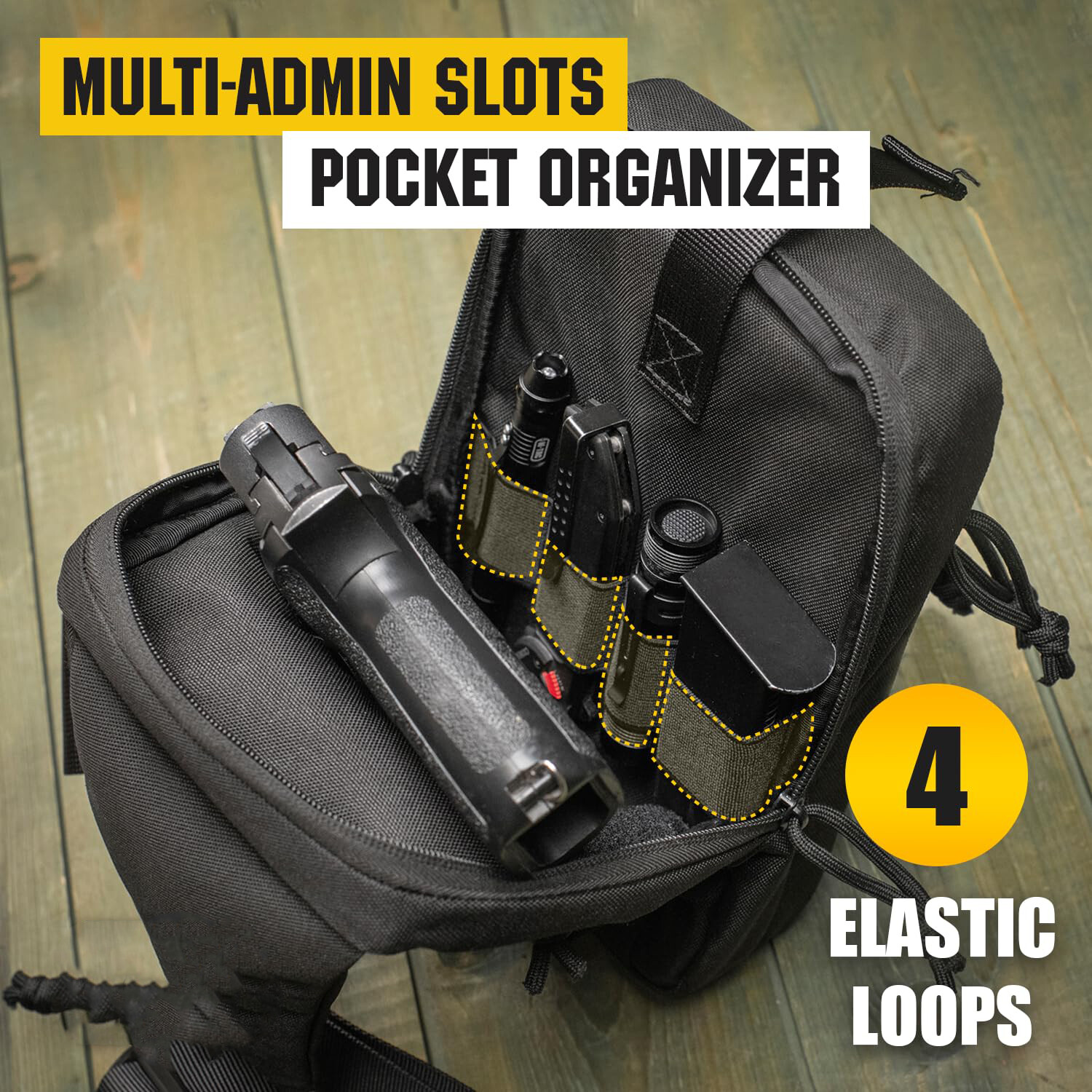 Tactical Gun Bag Concealed Carry Crossbody Shoulder Chest Pack Bag for Handguns