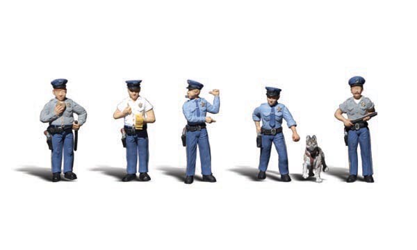 Woodland Scenics ~ New 2024 ~ O Scale ~ Policeman ~ A2736