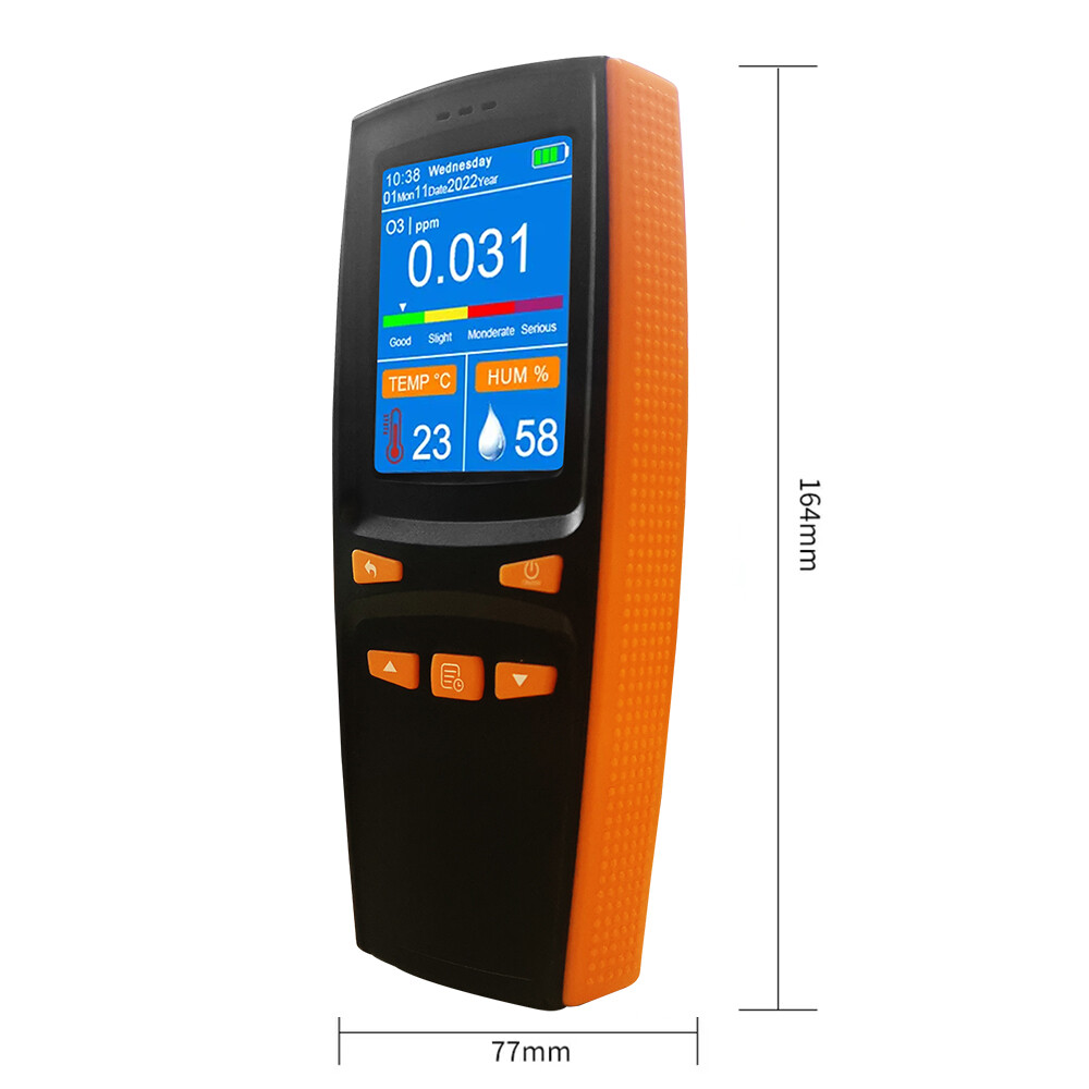 Portable LCD Ozone Analyzer O3 Ozone Detector Smart Sensor Ozone Meter A0T6