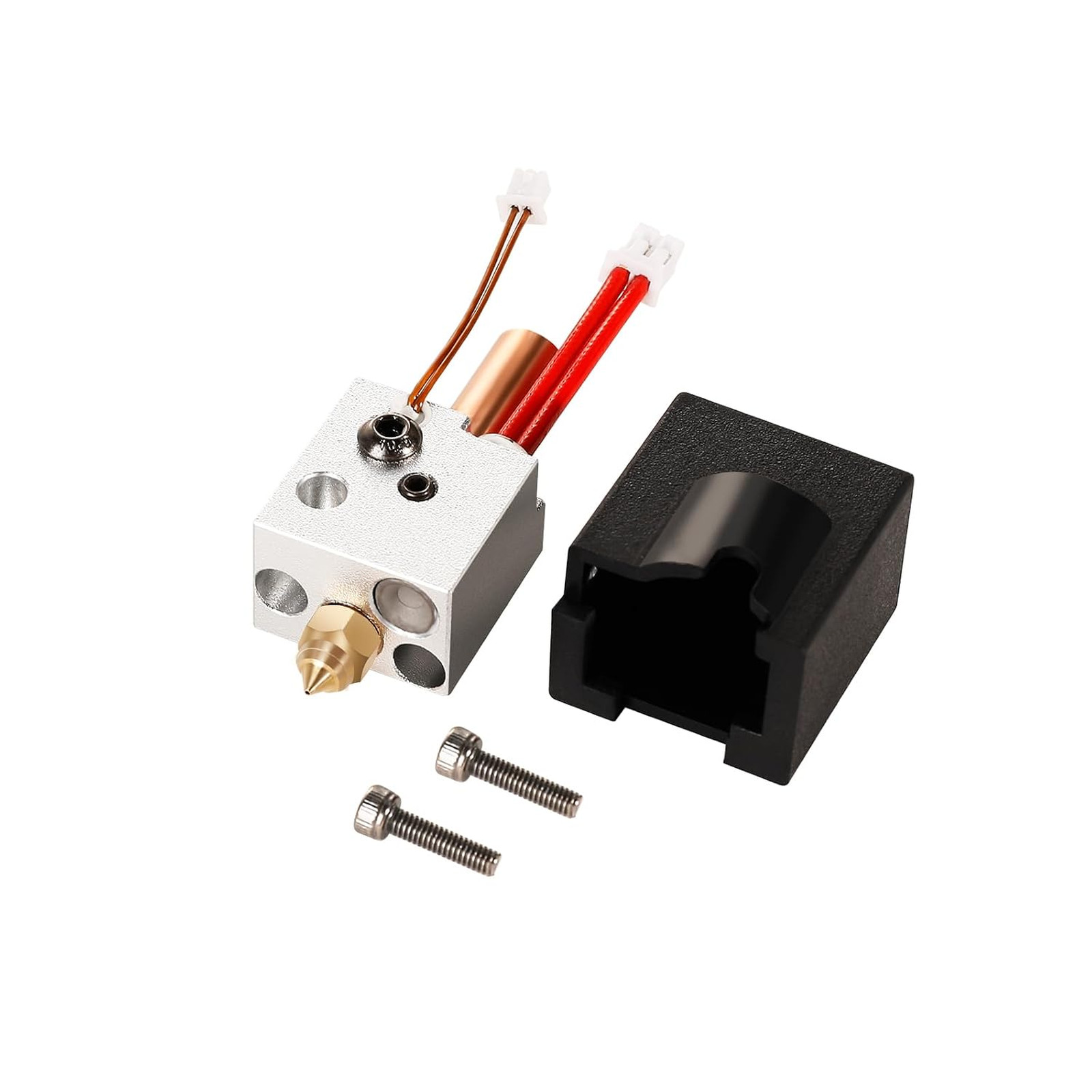 Hotend Kit for SV06 Plus Brass Nozzle Heating Block Thermistor Compatible with