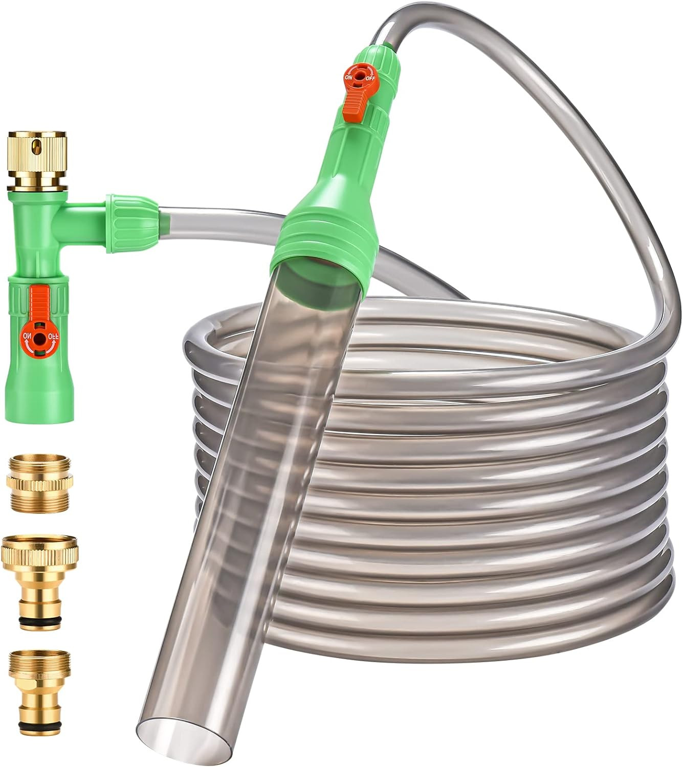 Fish Tank Cleaning Tools, Aquarium Water Changer Kit, Siphon Fish Tank Vacuum Gr