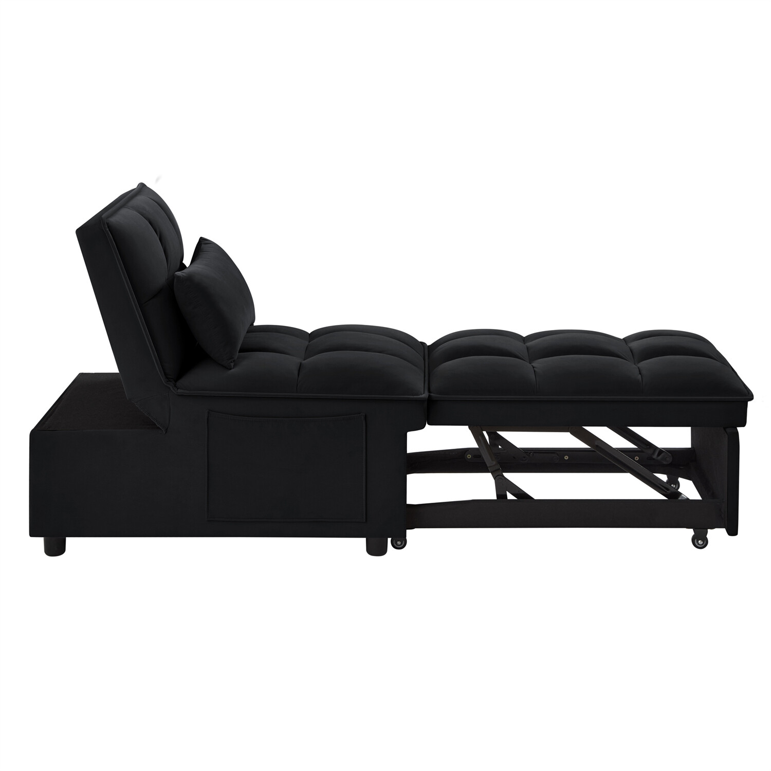 Convertible Sofa Bed 4 in 1 Multi-Functional Folding Recliner Sleeper Sofa Chair