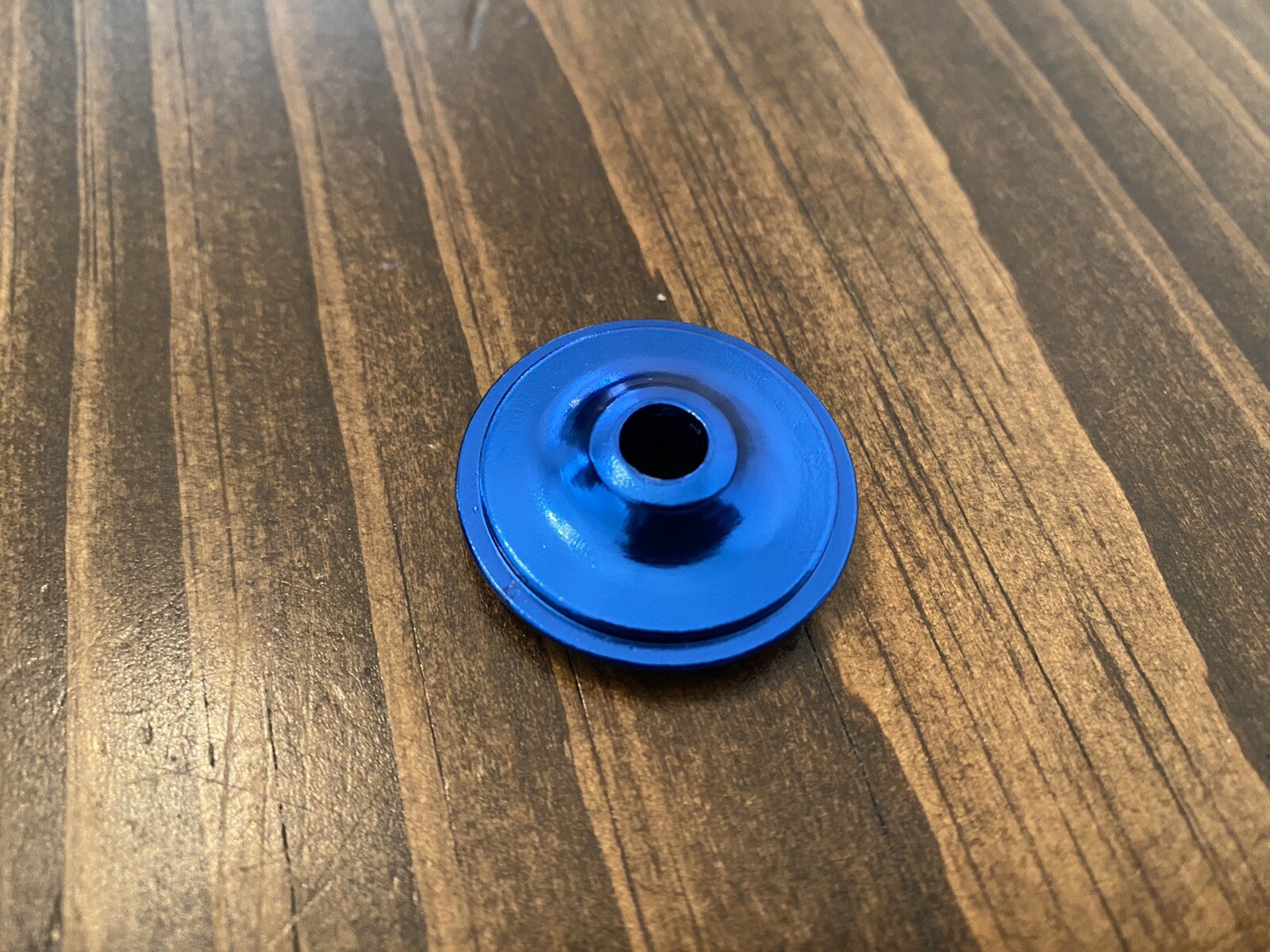 TEXAS - Threadless Bicycle Headset Stem Cap 1 1/8" Blue USA