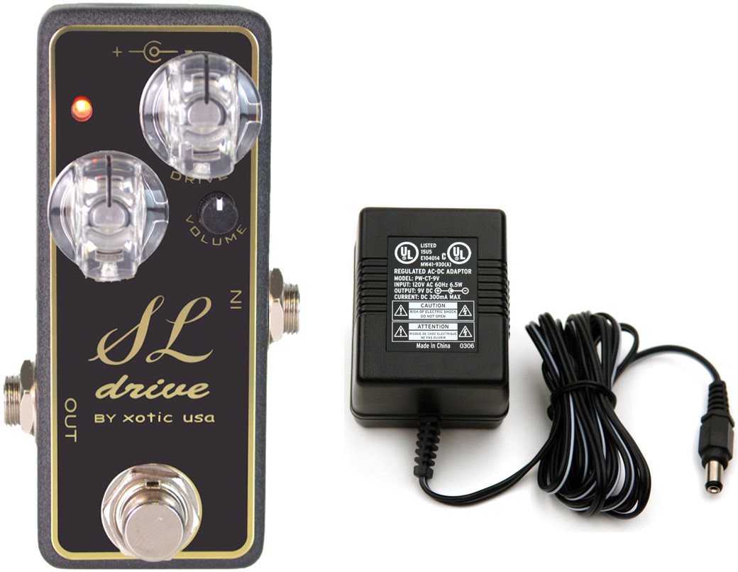 Xotic SL Drive Distortion Pedal w/ Power Supply