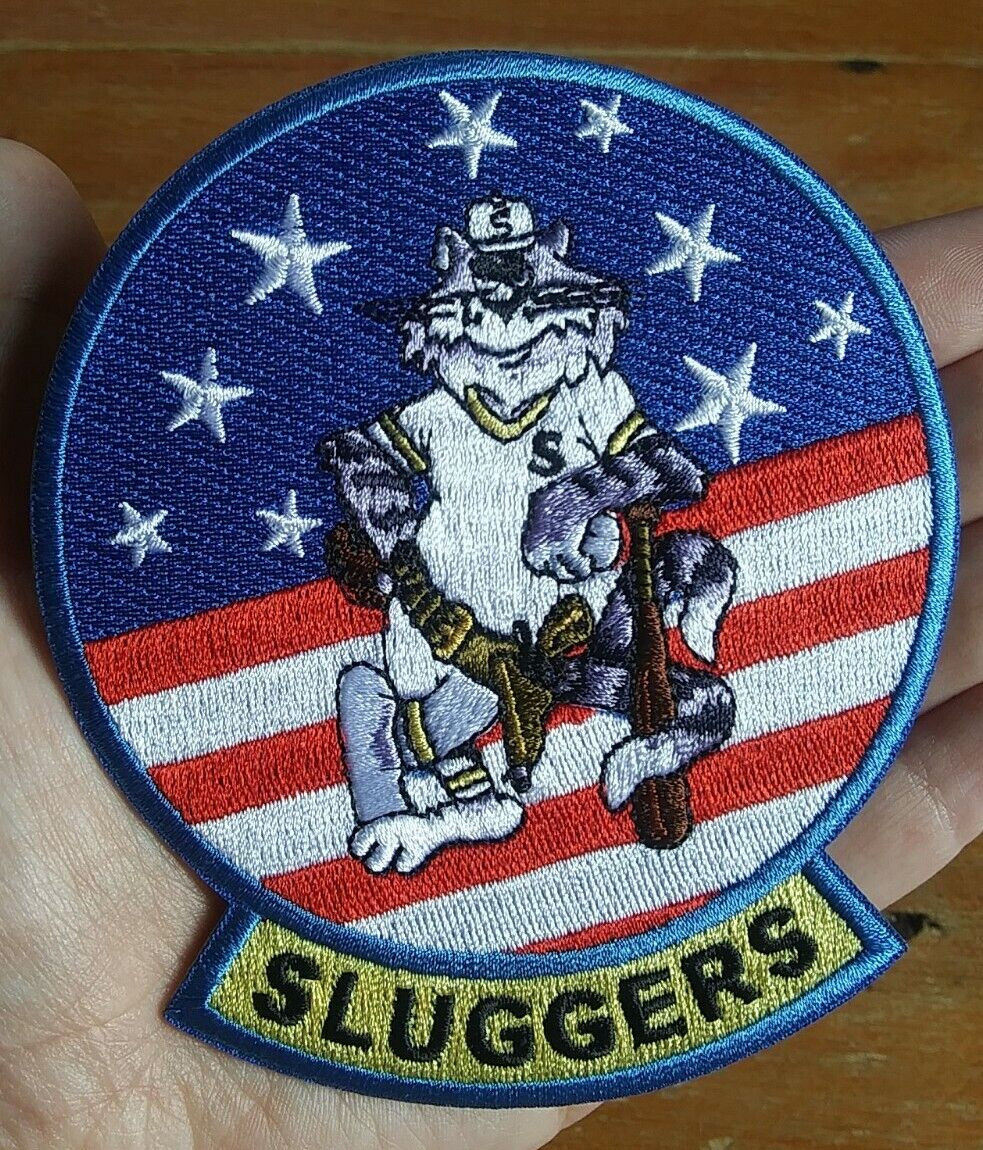 SLUGGERS Grumman F-14 TOMCAT US Navy Fighter Squadron VF MILITARY USN Patch