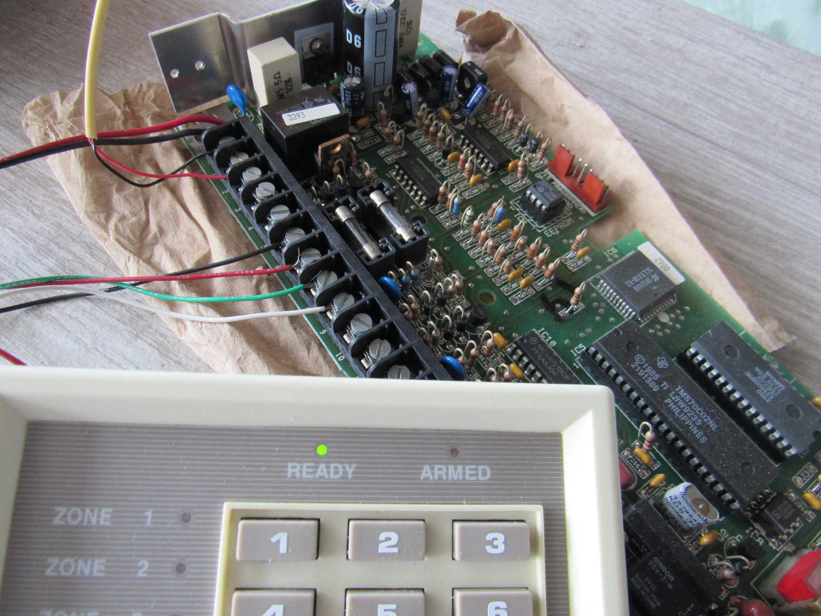 Moose Z900 Security Control Panel Only - Aritech - Fully Tested - Sentrol