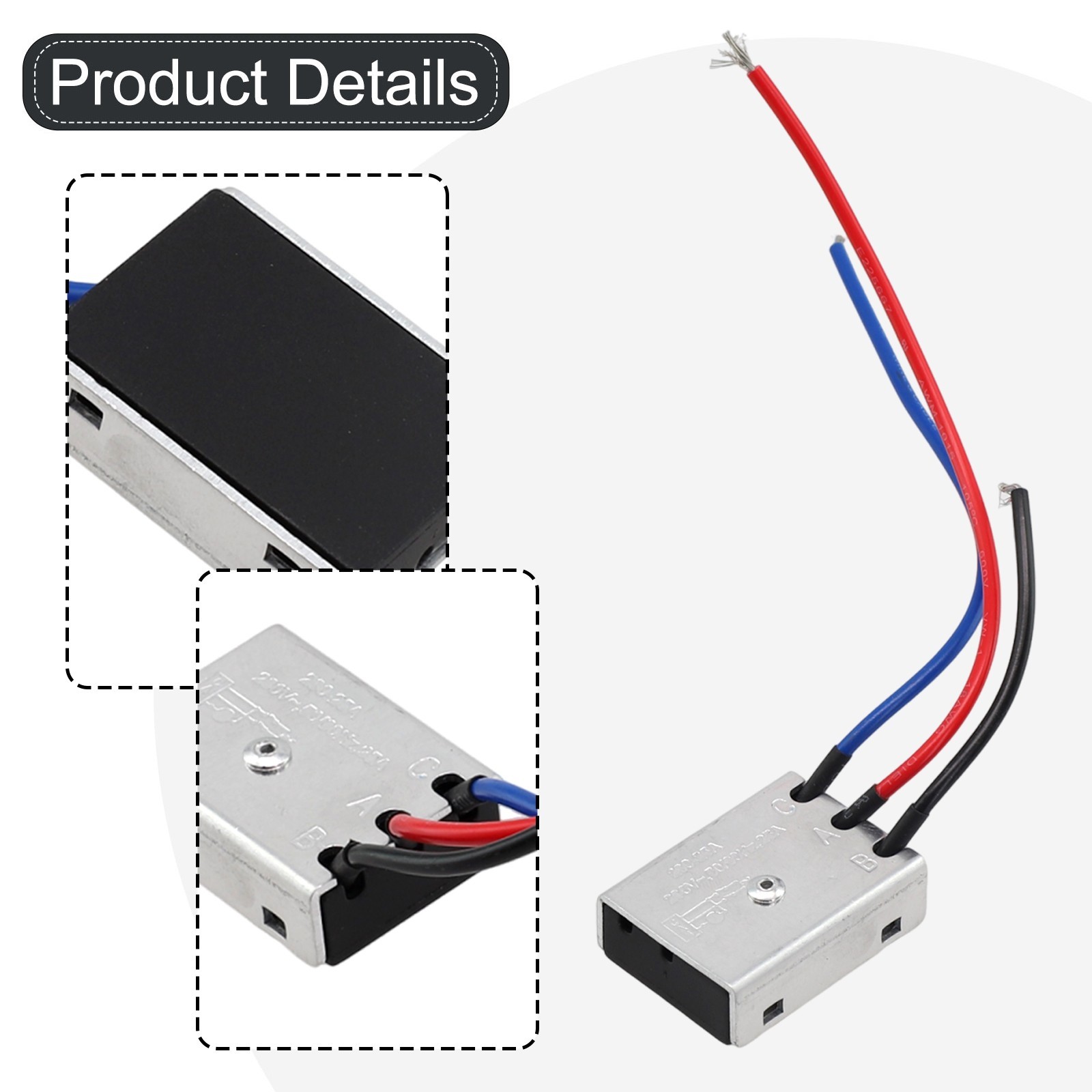 1pc 25A Soft Start Machines Switch Current Limiter for Angle Grinder Power Tools