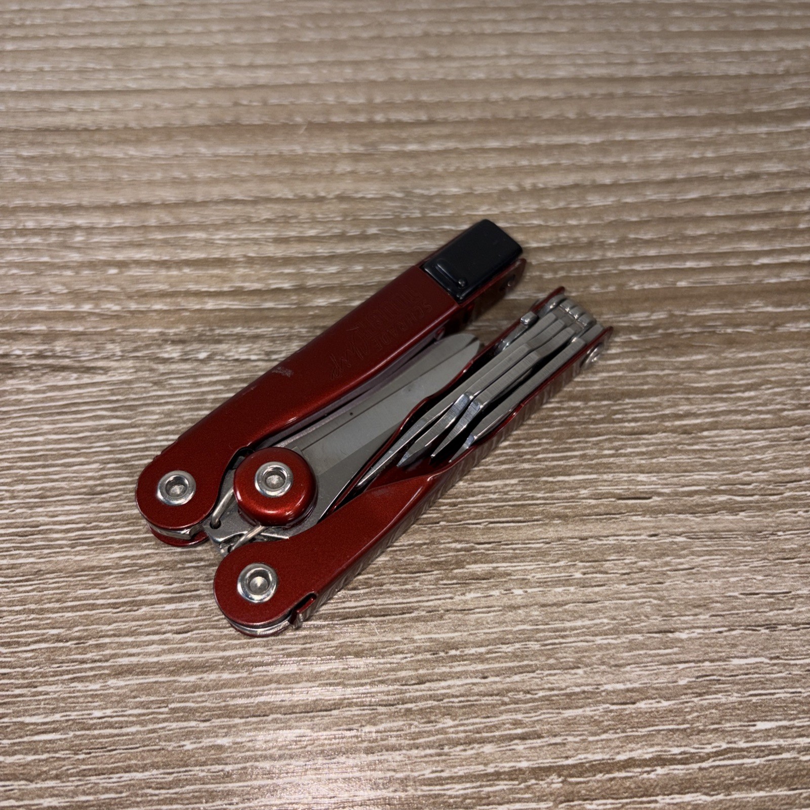 Schrade Tough Chip ST2 Compact Multi-Tool With Nylon Sheath USA