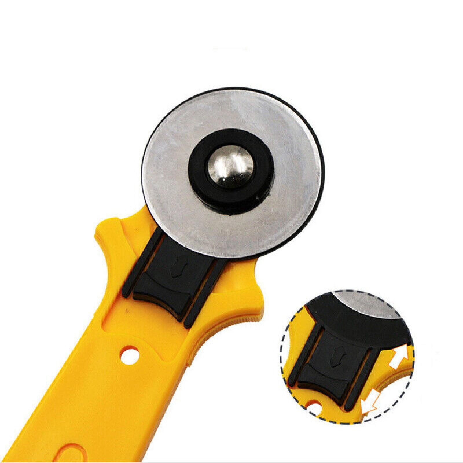 Leather Rotary Cutter Cutting Blades Alloy Tools 45mm Patchwork Craft Tool ss