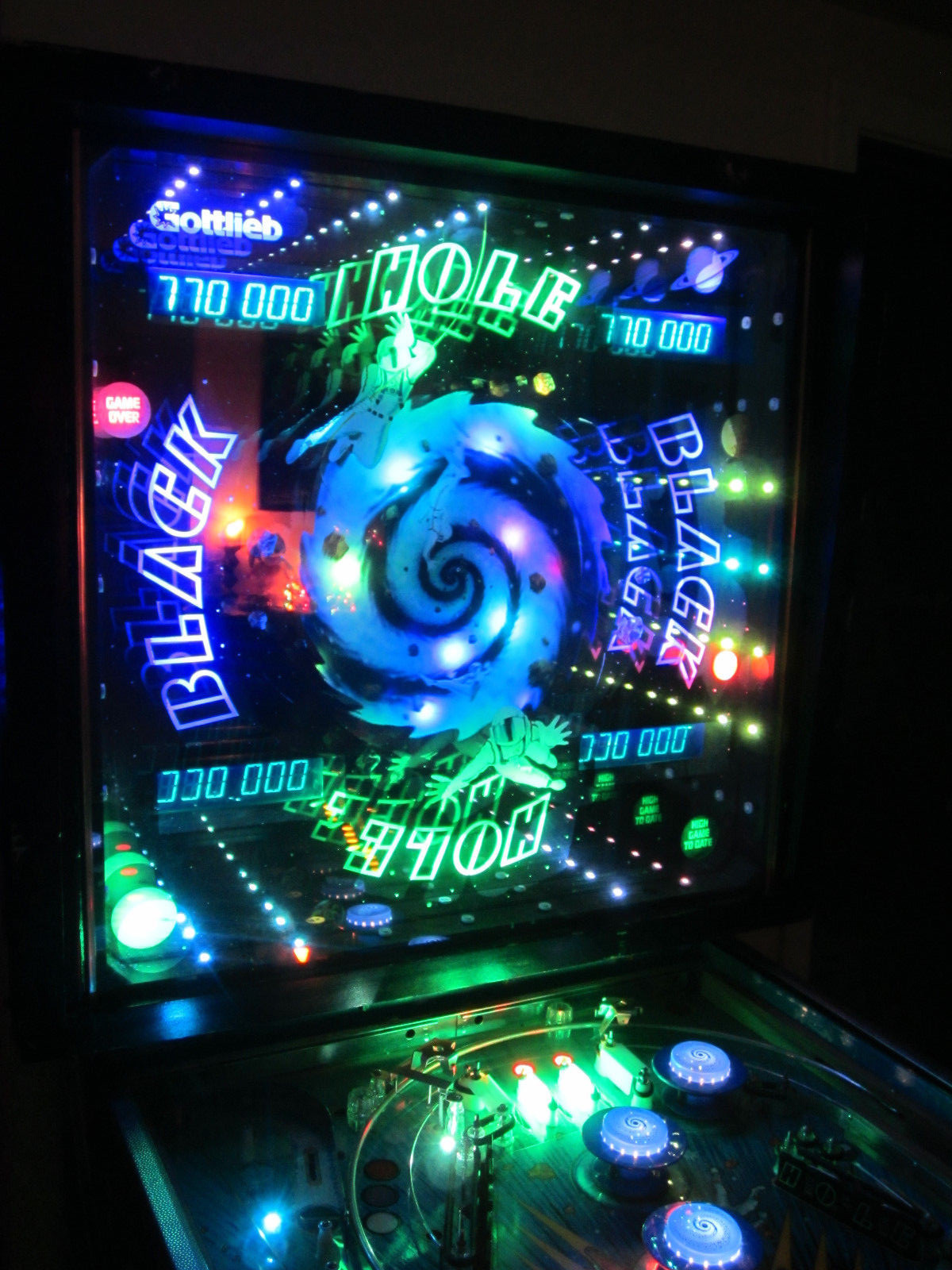 BLACK HOLE NON GHOSTING Lighting Kit custom SUPER BRIGHT PINBALL LED KIT
