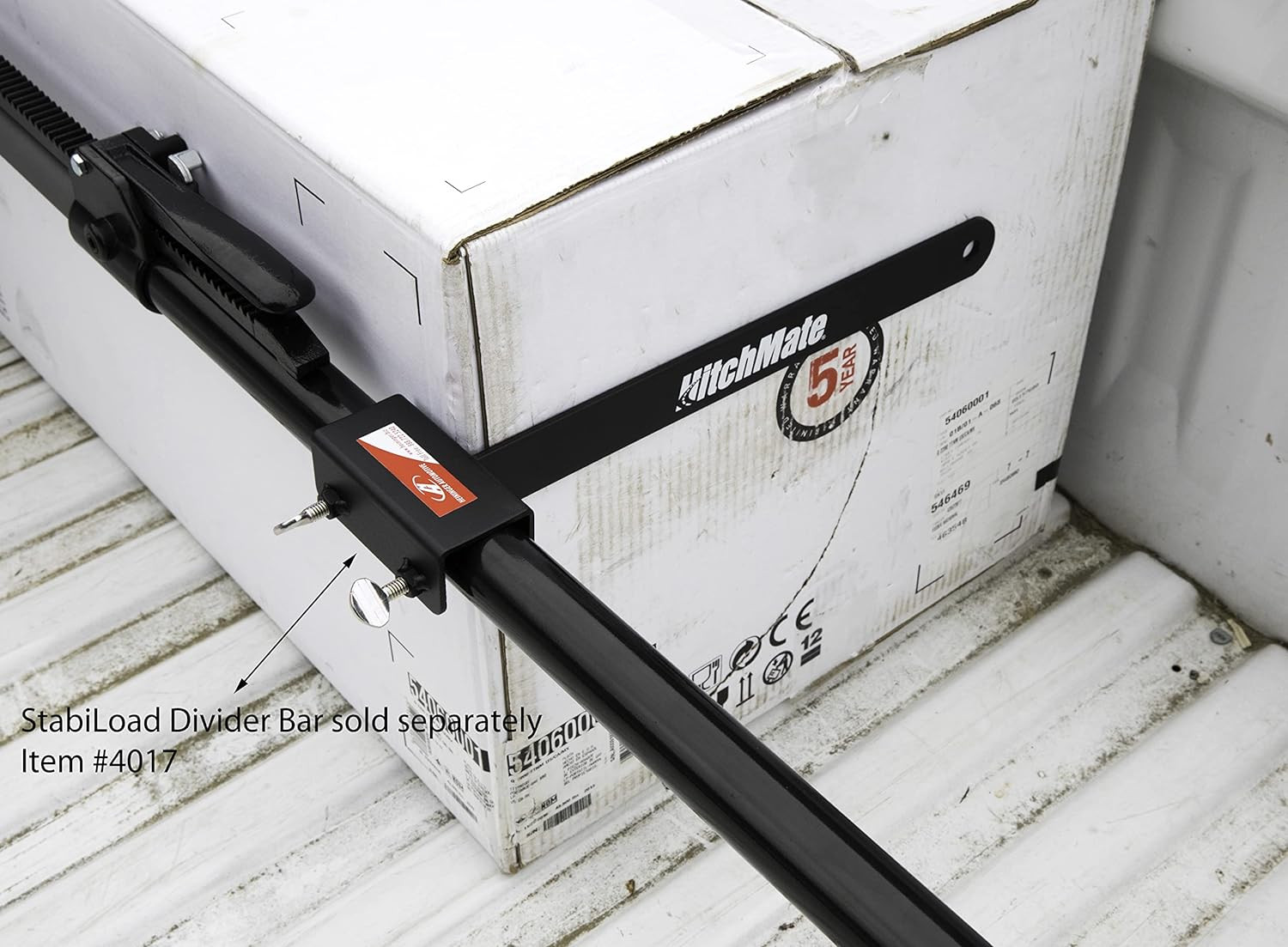 4016 Hitchmate Cargo Stabilizer Bar for Full-Size Trucks,Black