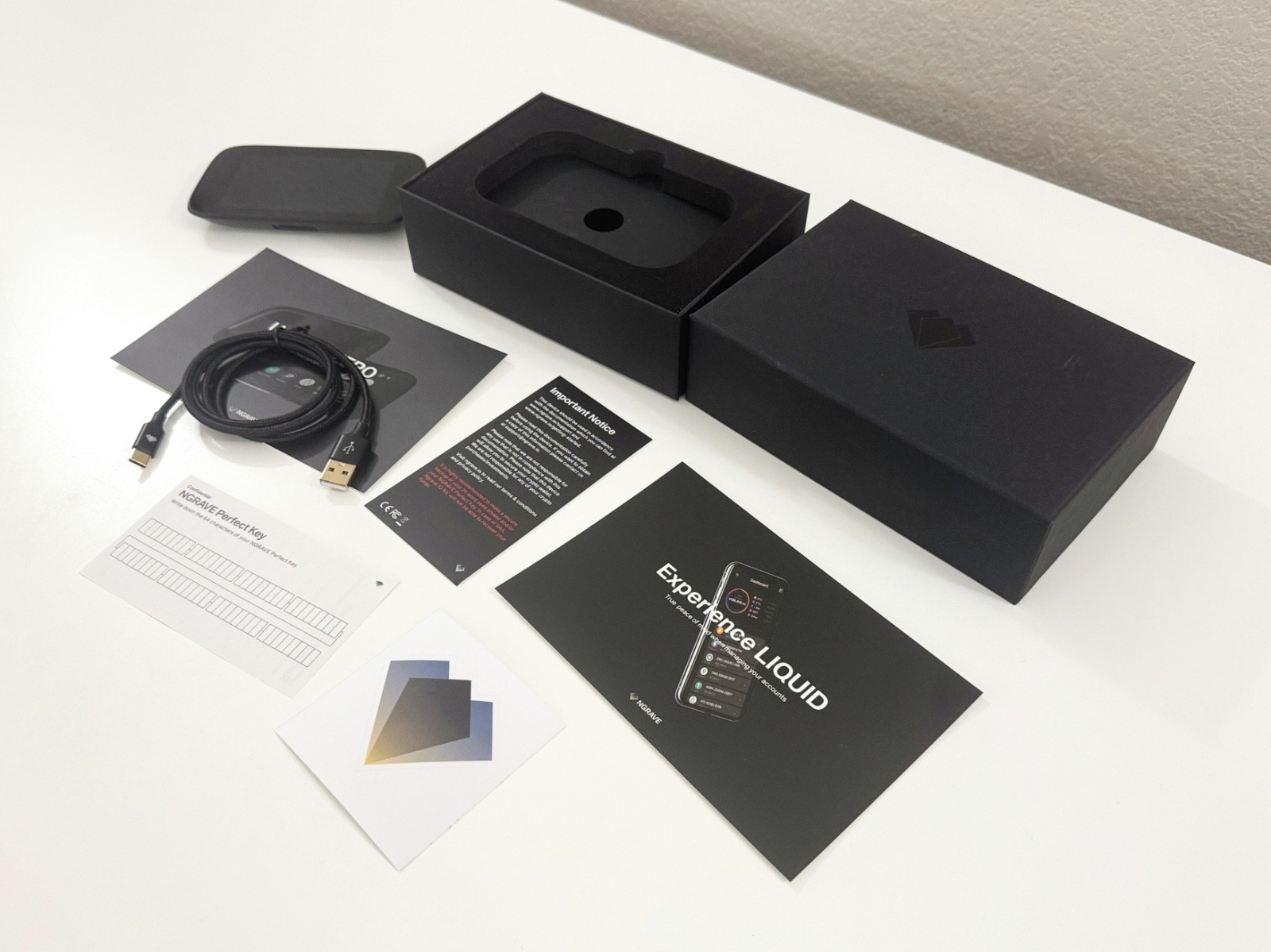 nGrave Zero Cold Wallet Hardware Wallet Crypto